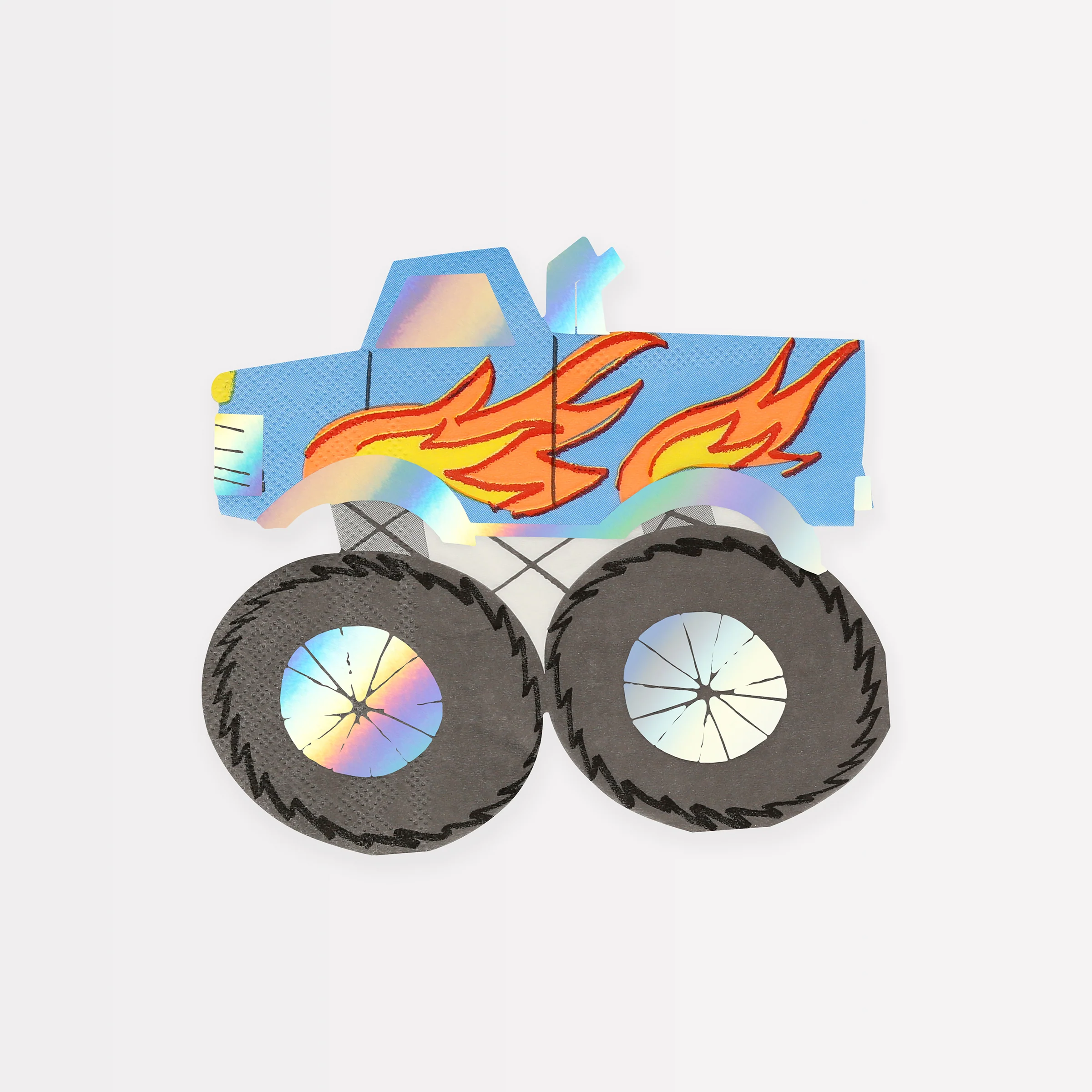 Monster Truck Napkins (x 16)