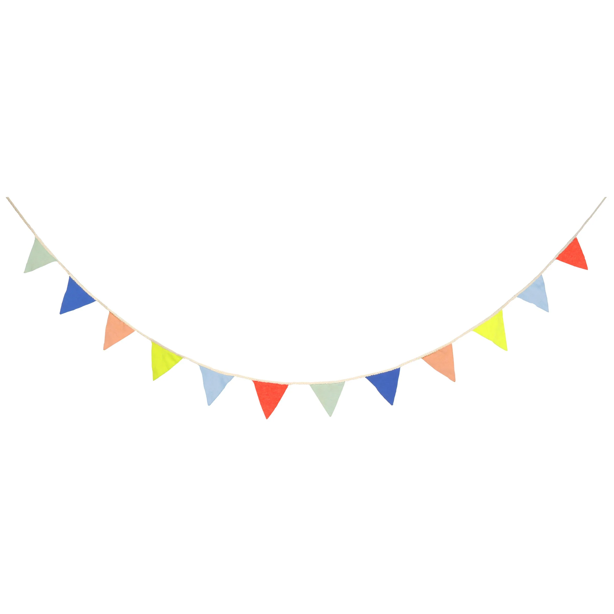 Multicolour Knitted Flag Garland - Image 3