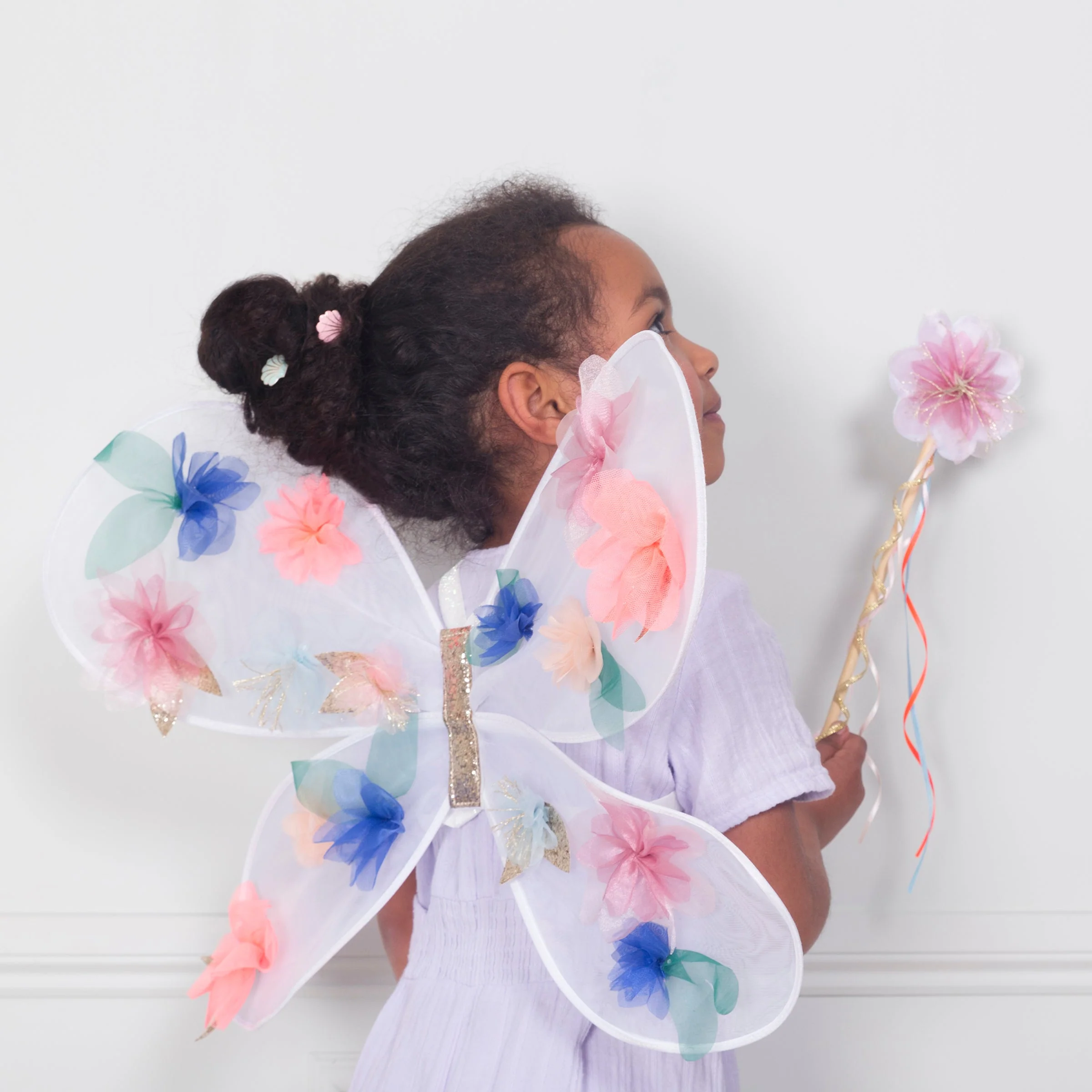 Organza Flower Wings & Wand - Image 3
