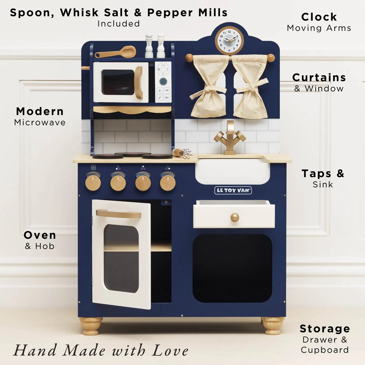Oxford Wooden Play Kitchen - Image 2