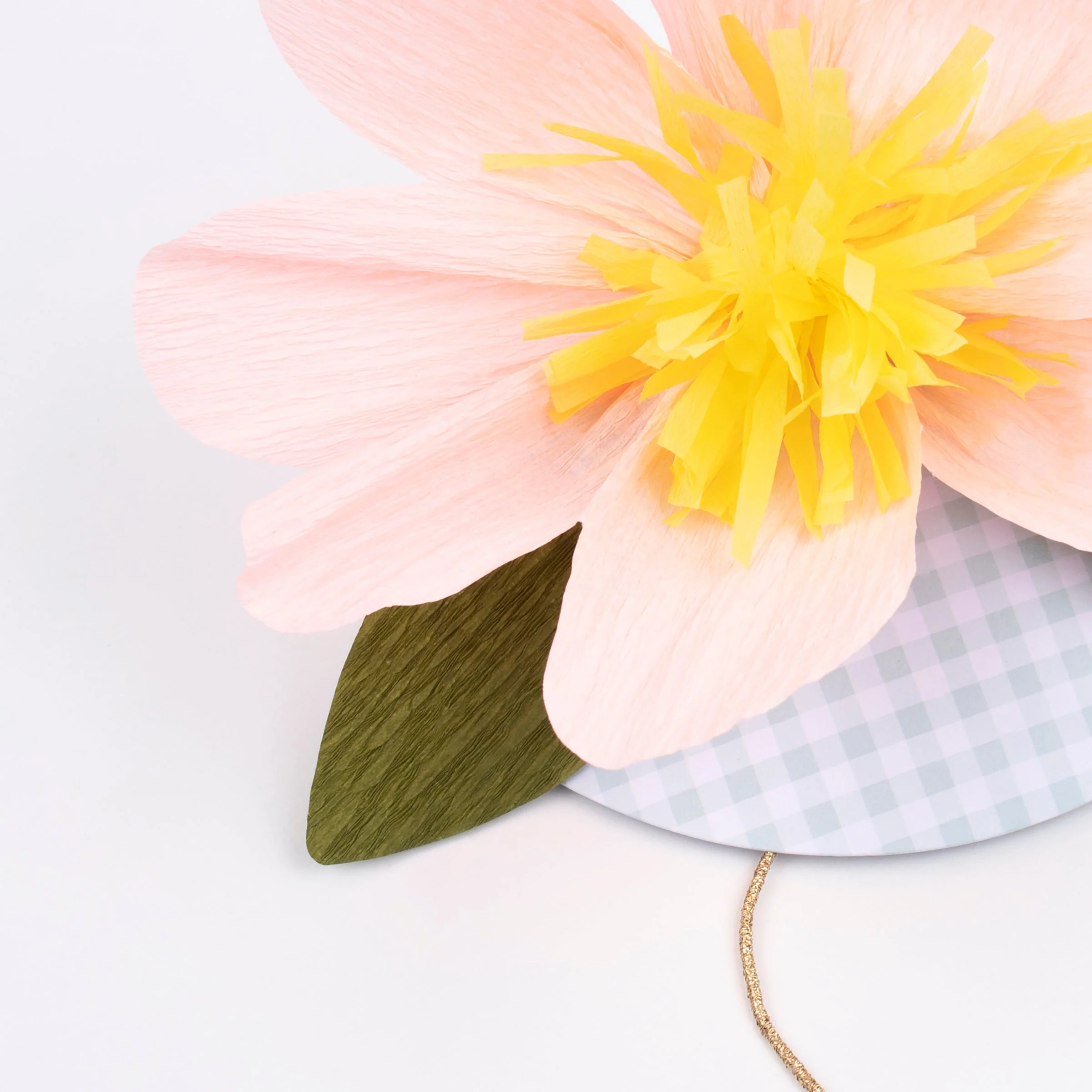 Paper Flower Hats (x 6) - Image 3