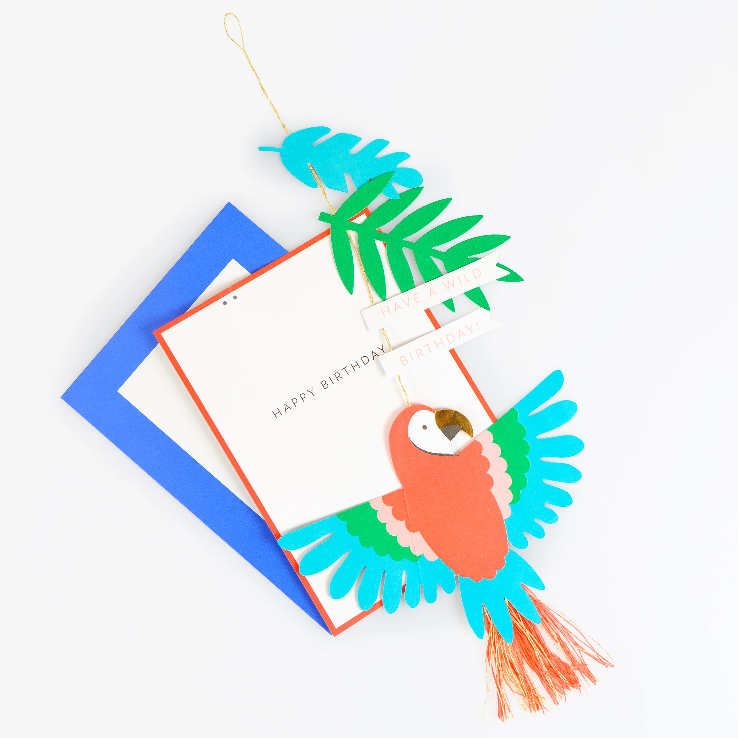 Parrot Decoration Birthday Card - Image 3