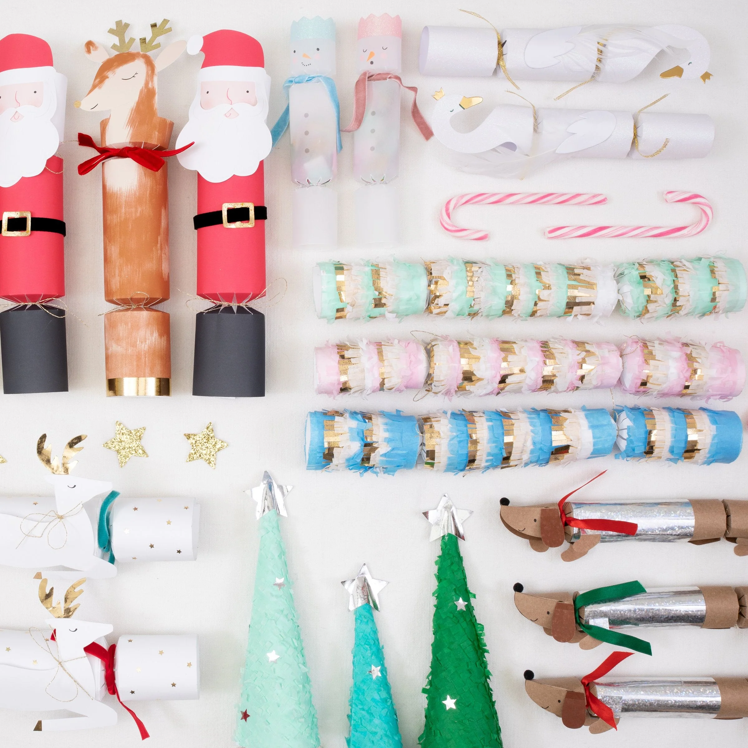 Pastel Fringe Medium Crackers (x 6) - Image 7
