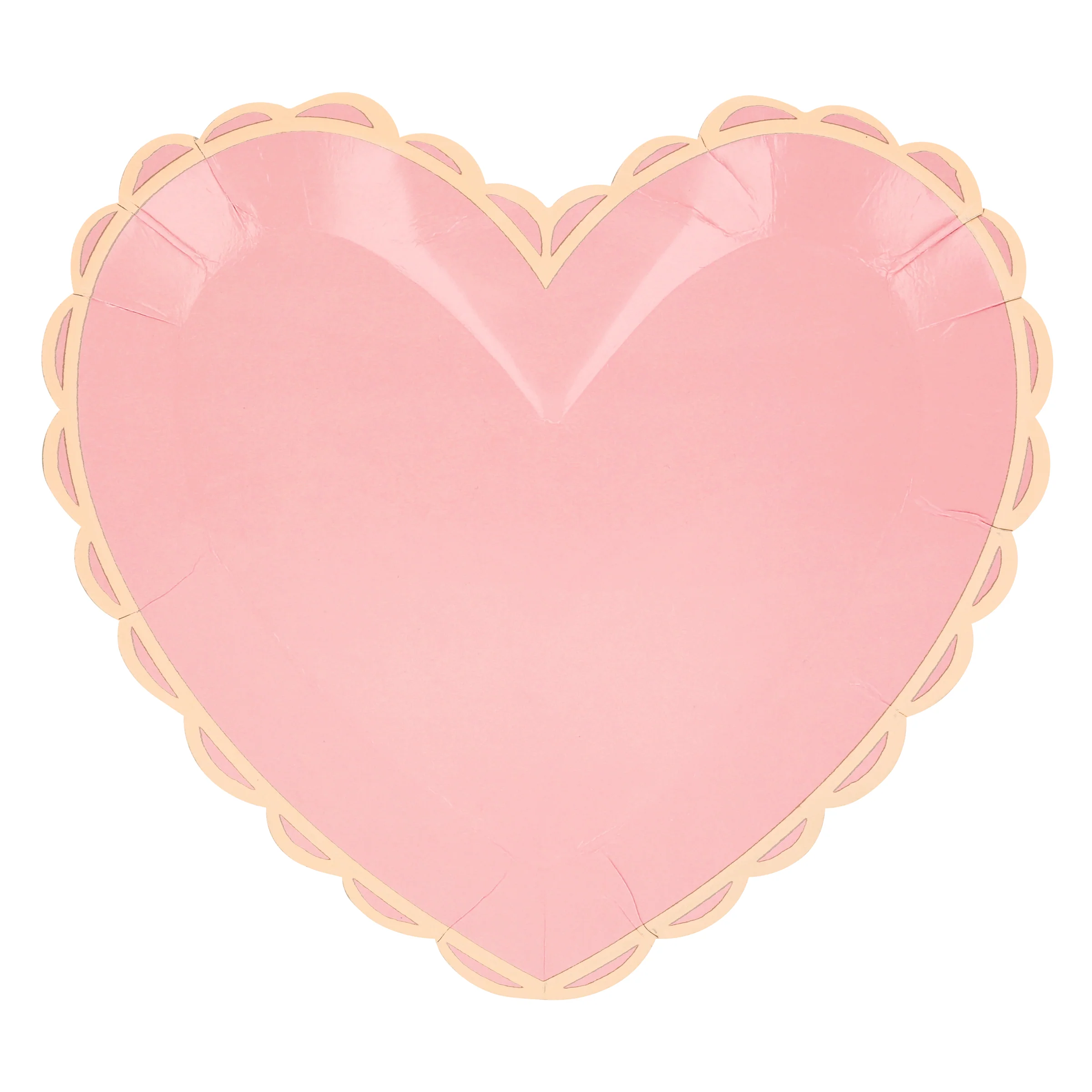 Pastel Heart Large Plates (x 8) - Image 4