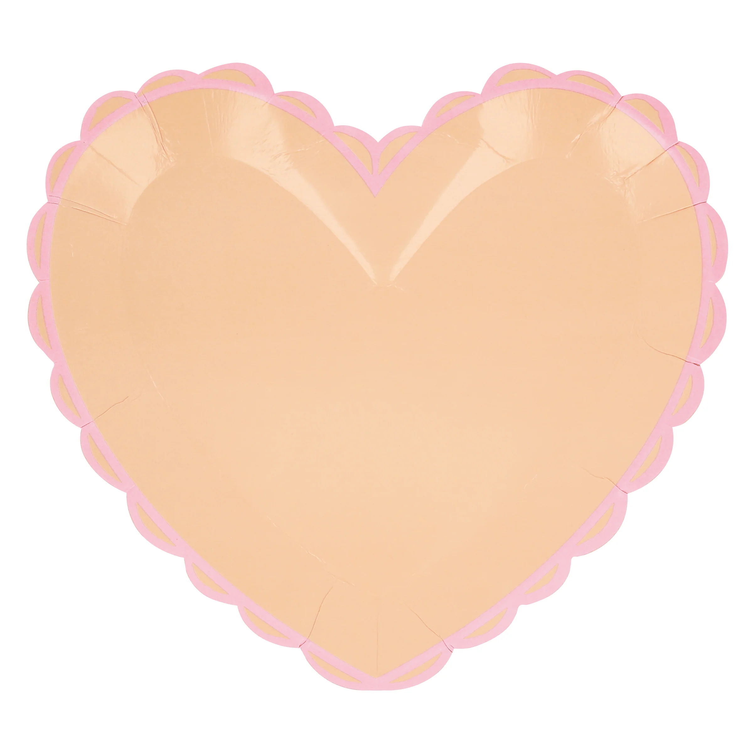 Pastel Heart Large Plates (x 8) - Image 5