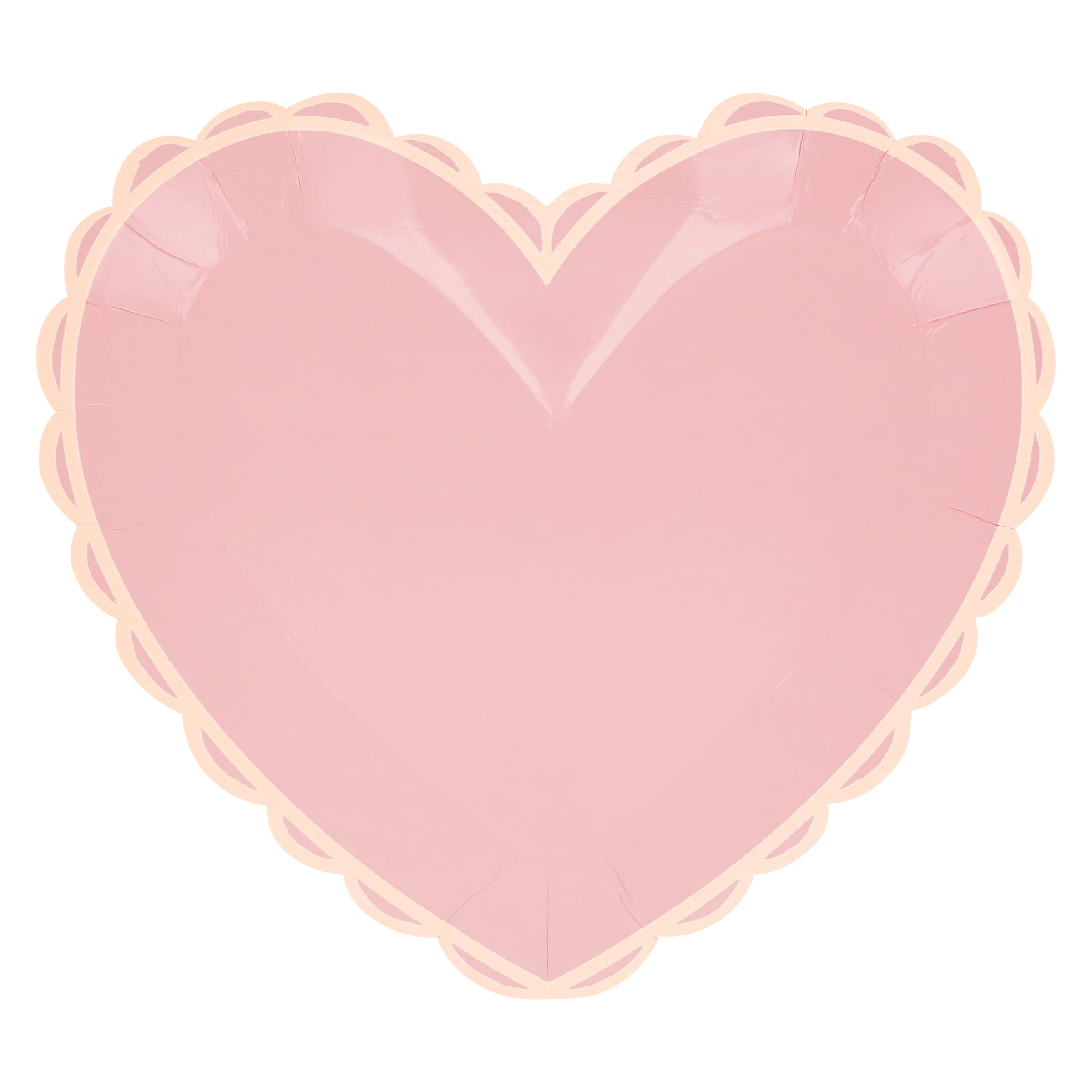 Pastel Heart Large Plates (x 8) - Image 6