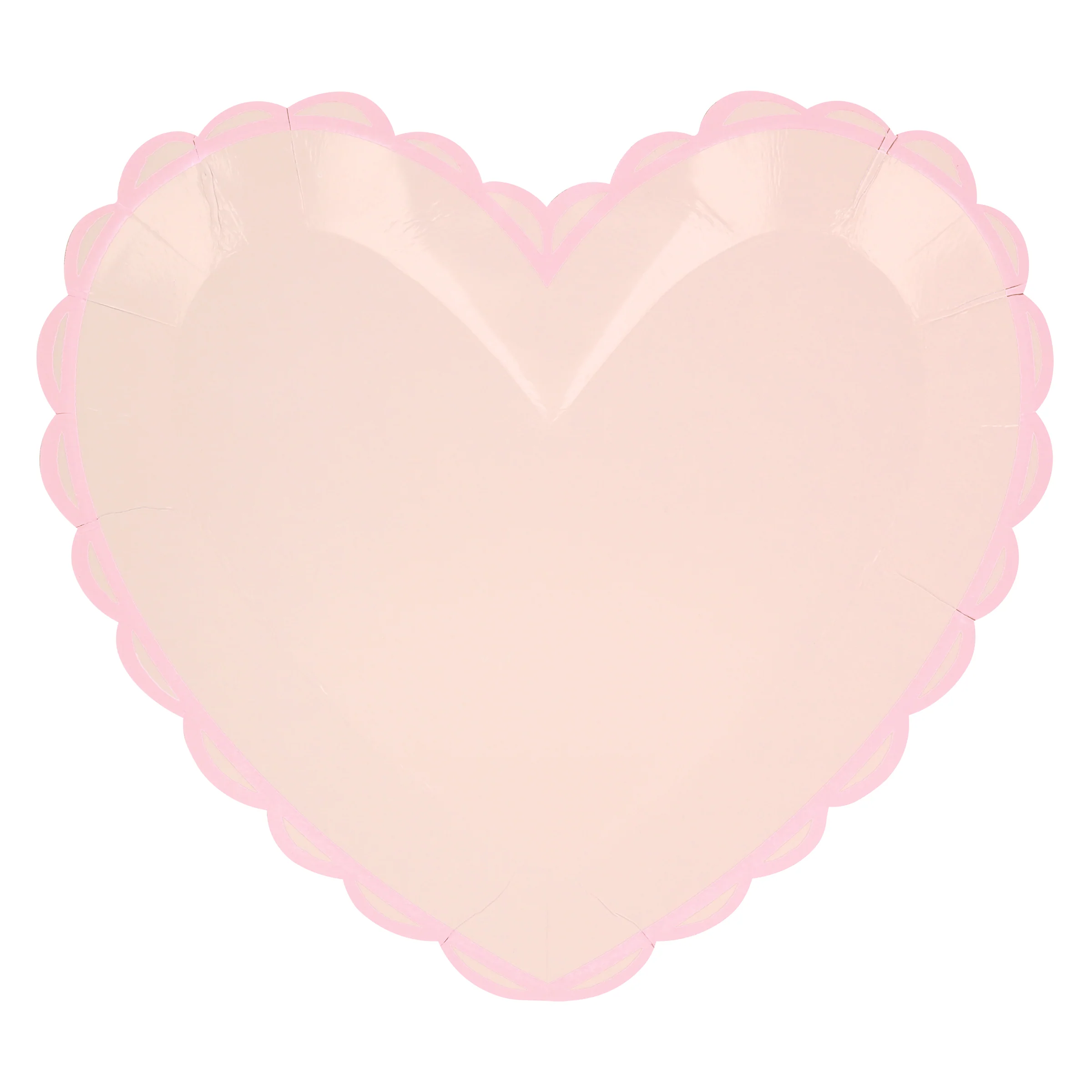 Pastel Heart Large Plates (x 8) - Image 8