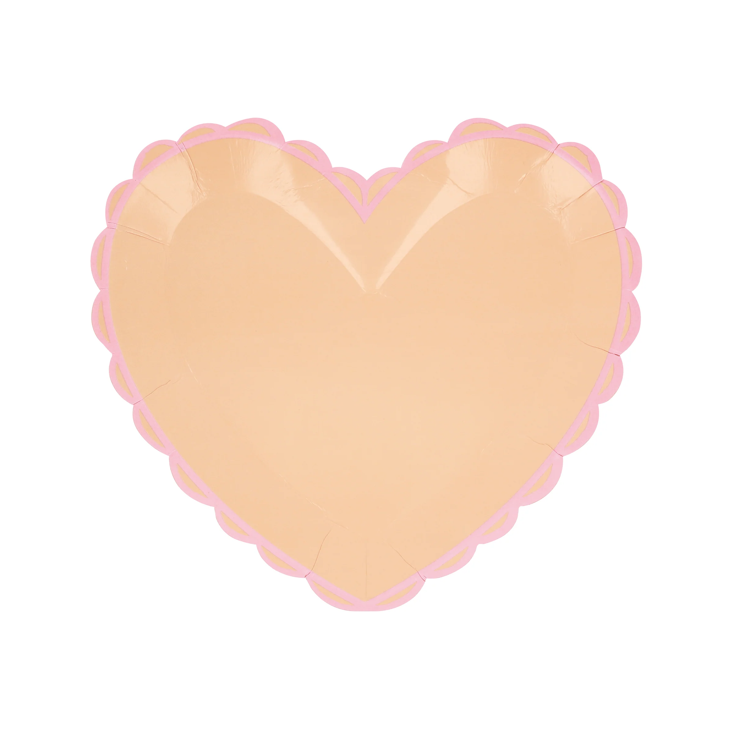 Pastel Heart Small Plates (x 8) - Image 5