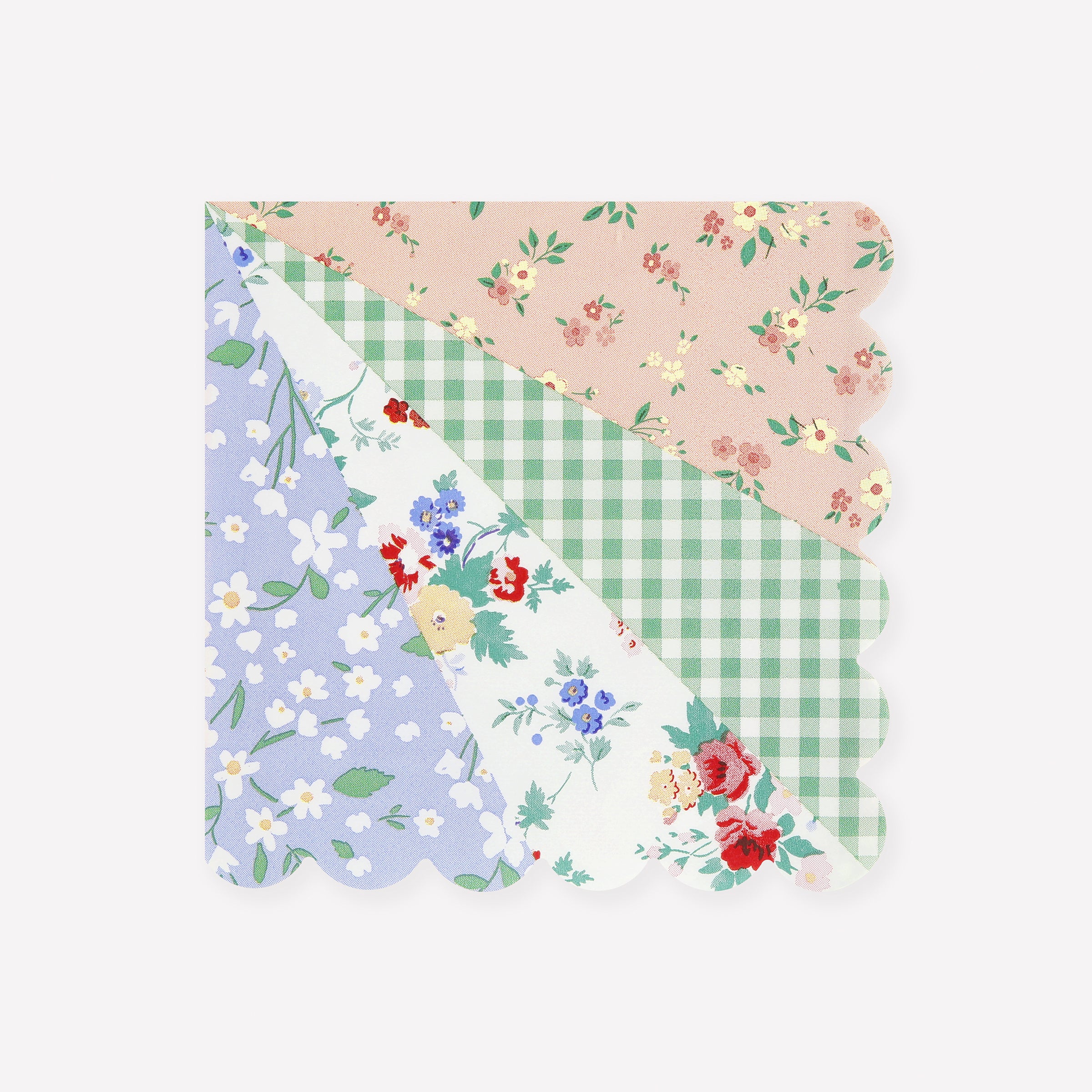 Patchwork Large Napkins (x 16)