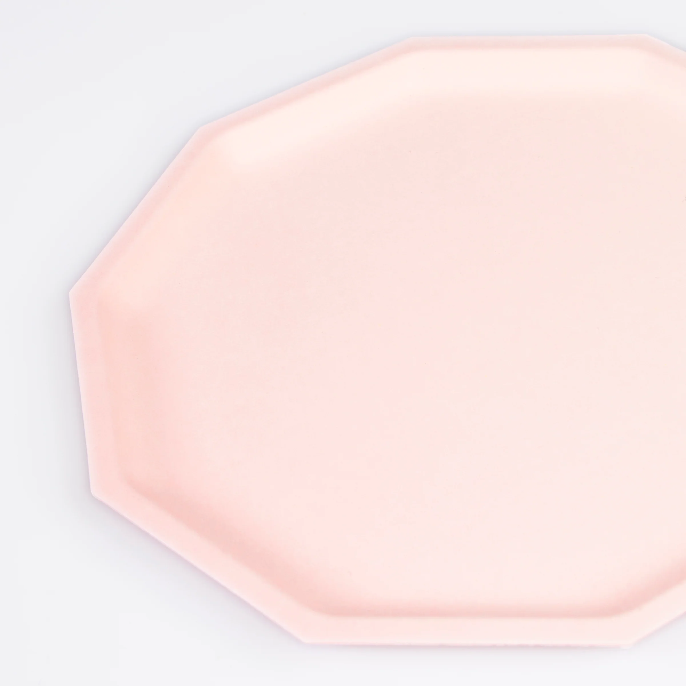 Pink Decagon Compostable Side Plates (x 8) - Image 3