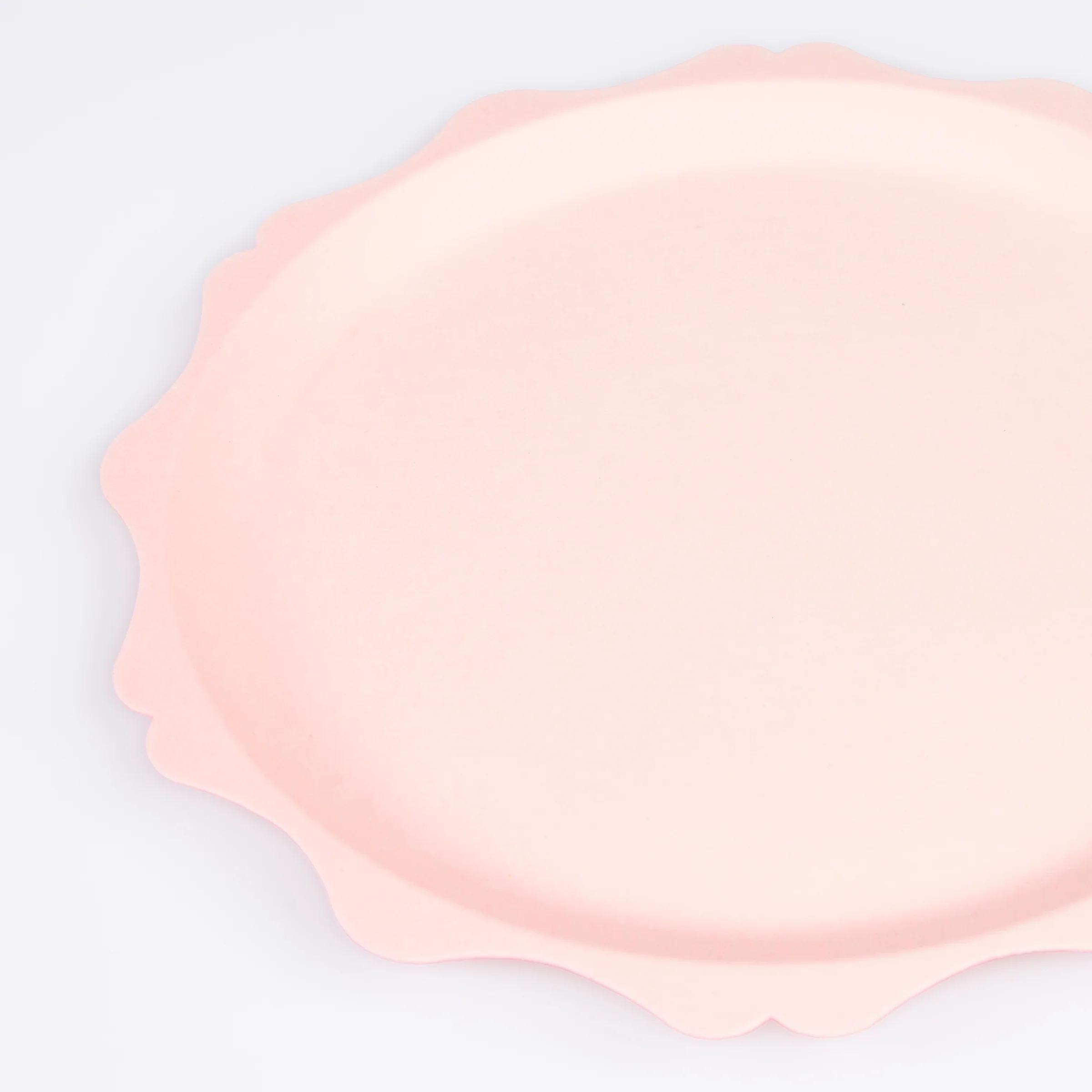 Pink Decorative Edge Compostable Side Plates (x 8) - Image 3