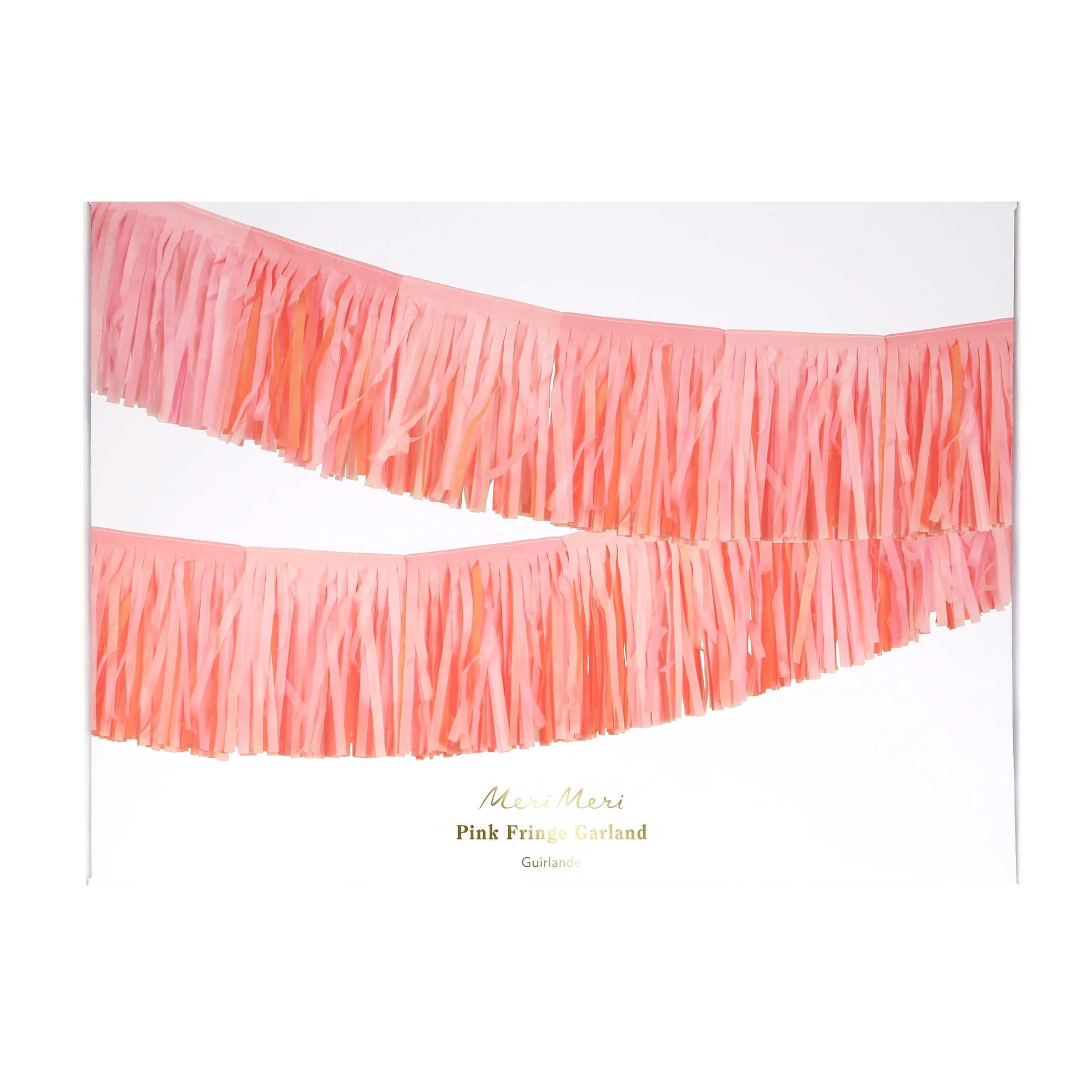 Pink Fringe Garland - Image 4