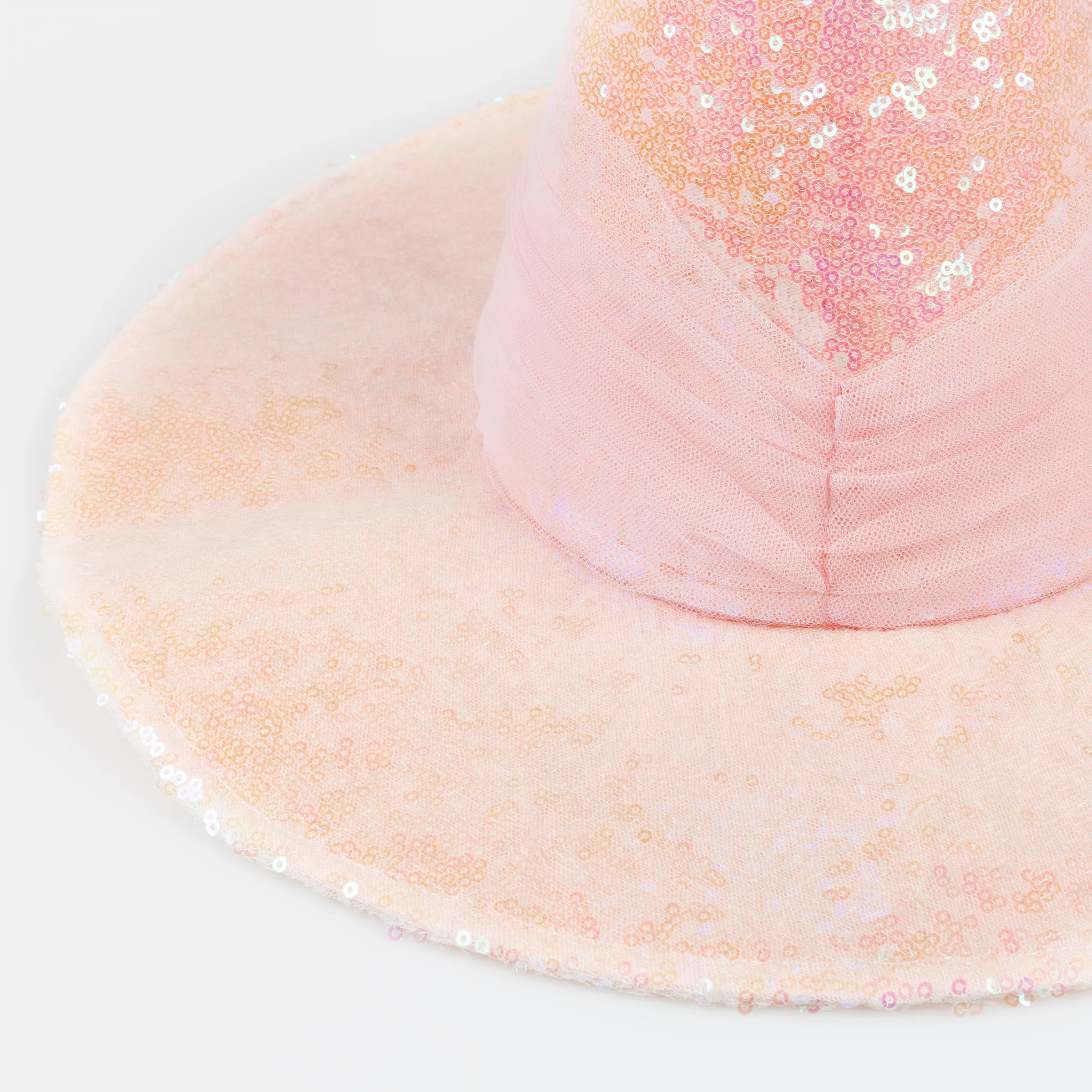Pink Sequin Witch Hat - Image 3