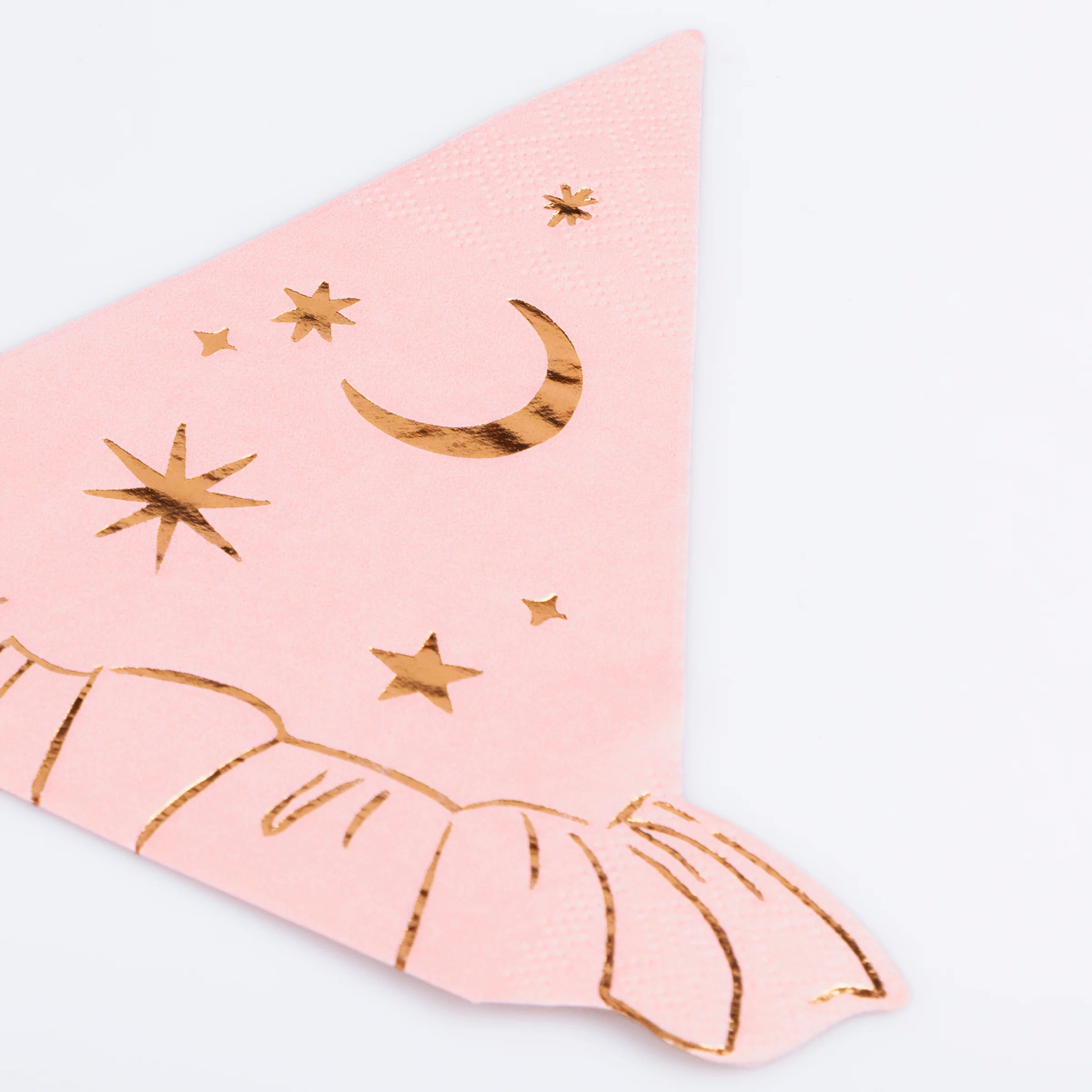 Pink Witch Hat Napkins (x 16) - Image 3