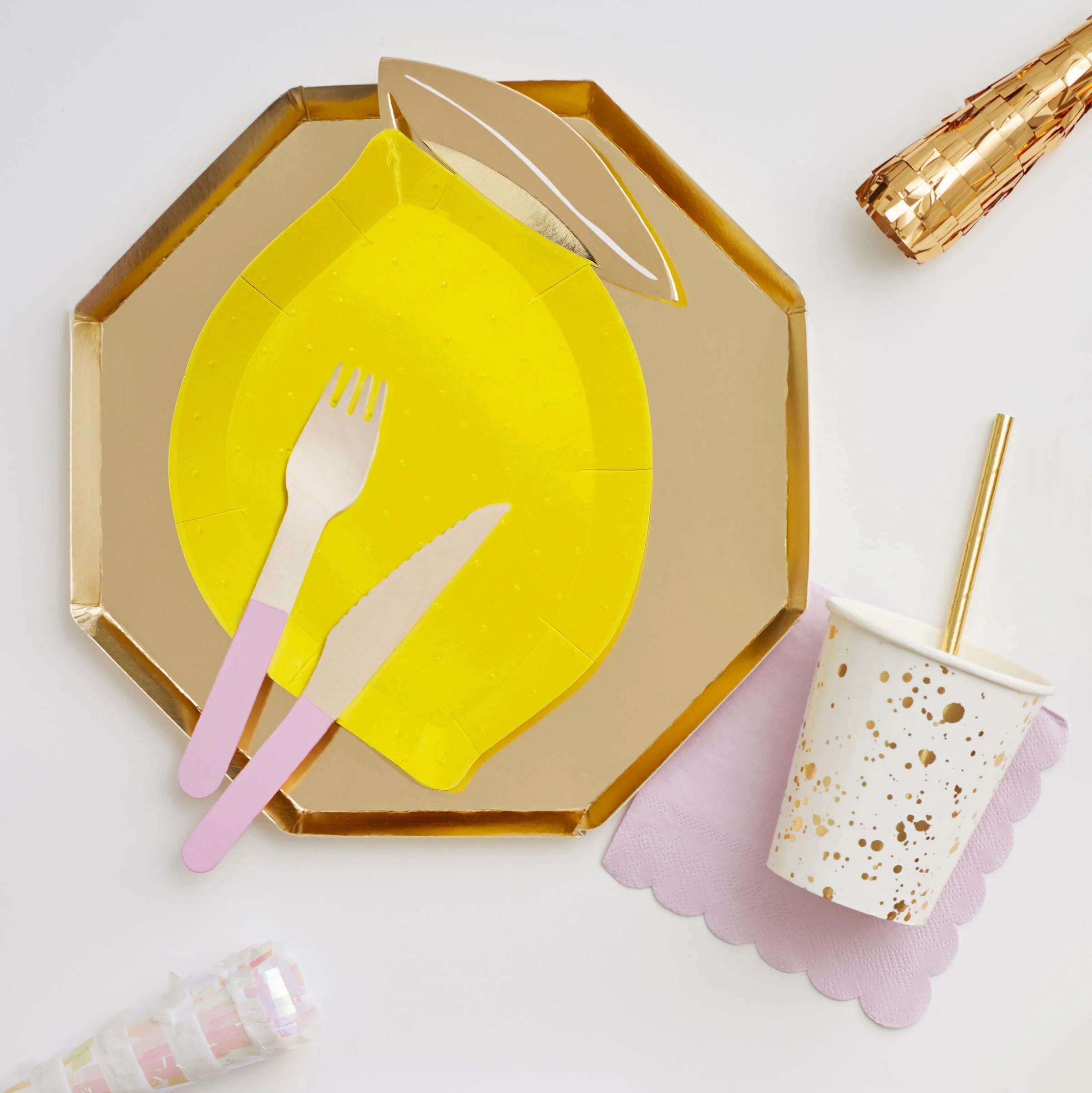 Pink Wooden Cutlery Set (x 24) - Image 4