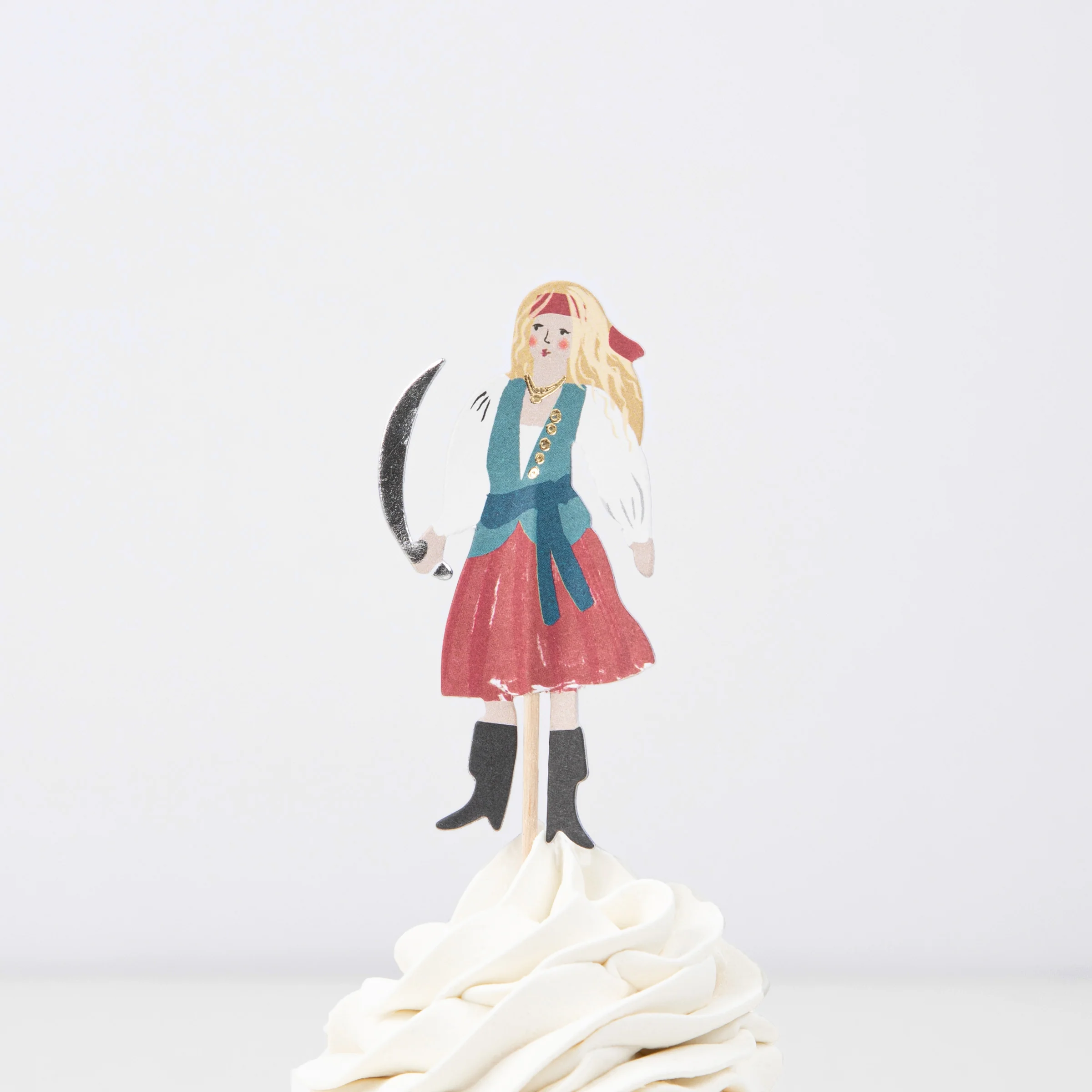 Pirate Ship Cupcake Kit (x 24 toppers) - Image 4