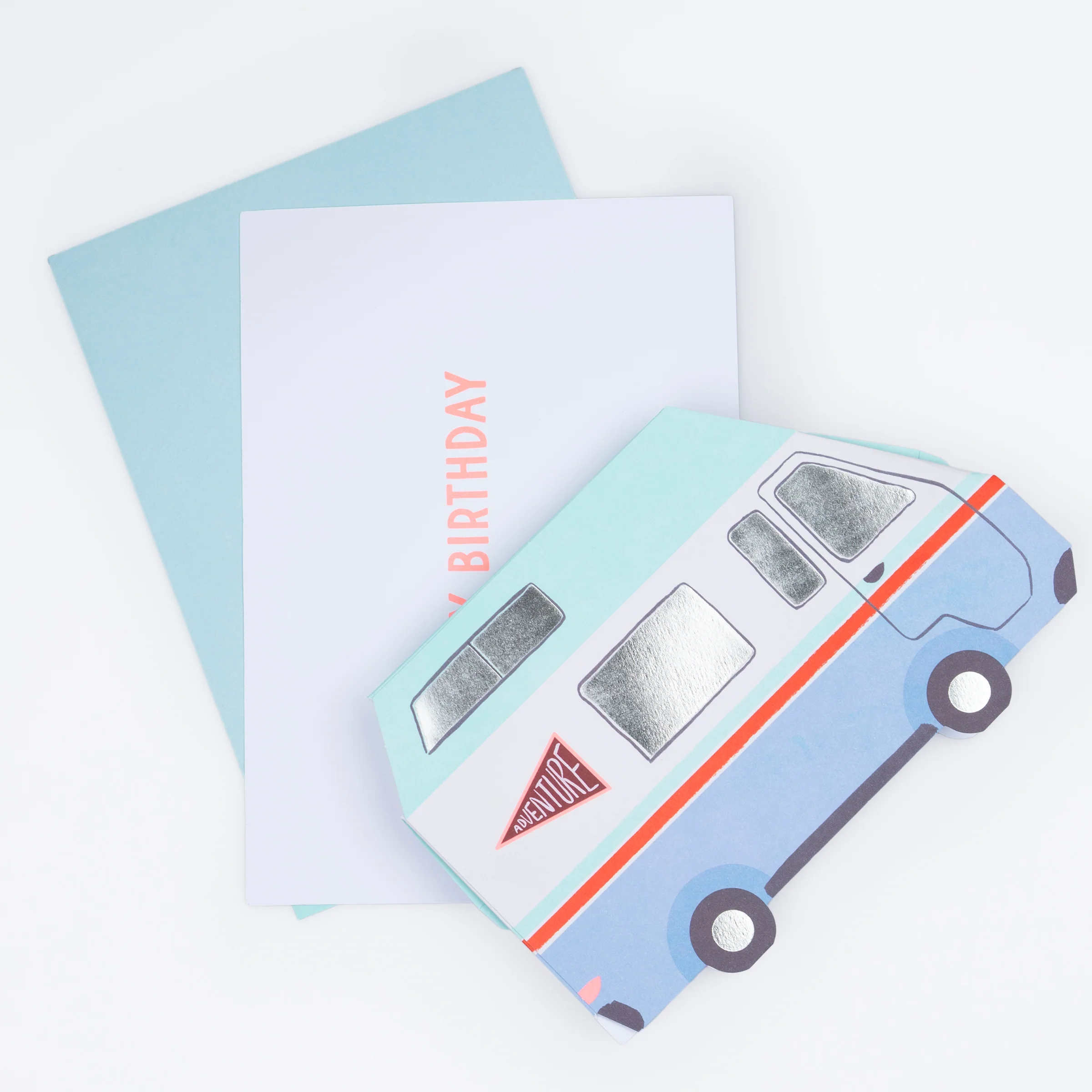 Pop-Up Camper Van Birthday Card - Image 3