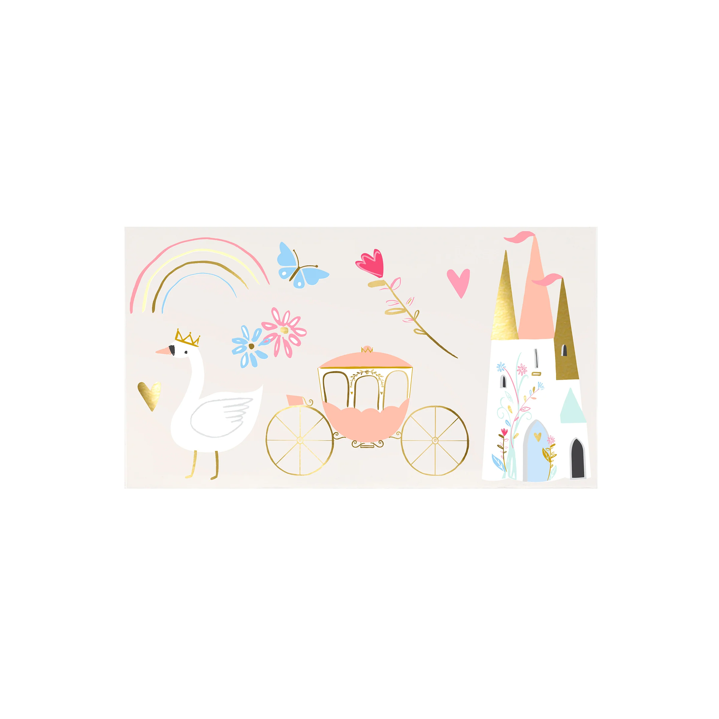 Princess Large Temporary Tattoos - Image 4