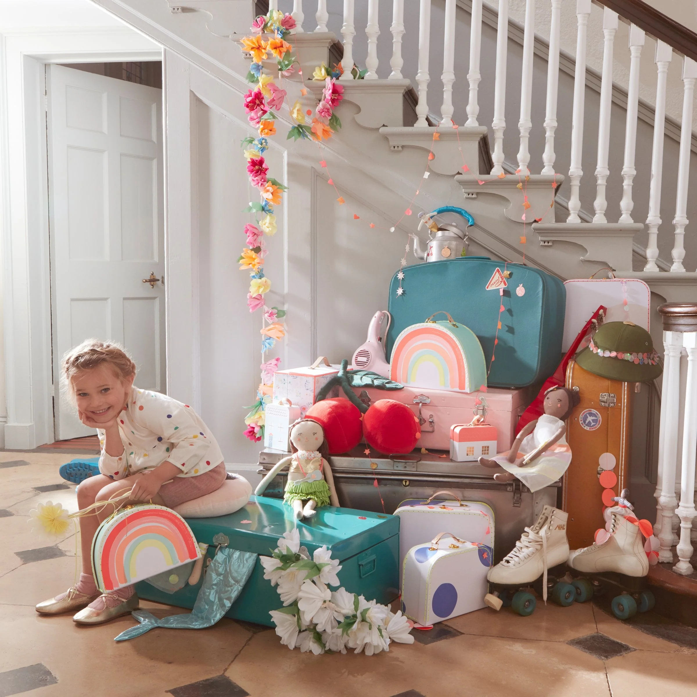 Rainbow Suitcases (x 2) - Image 5