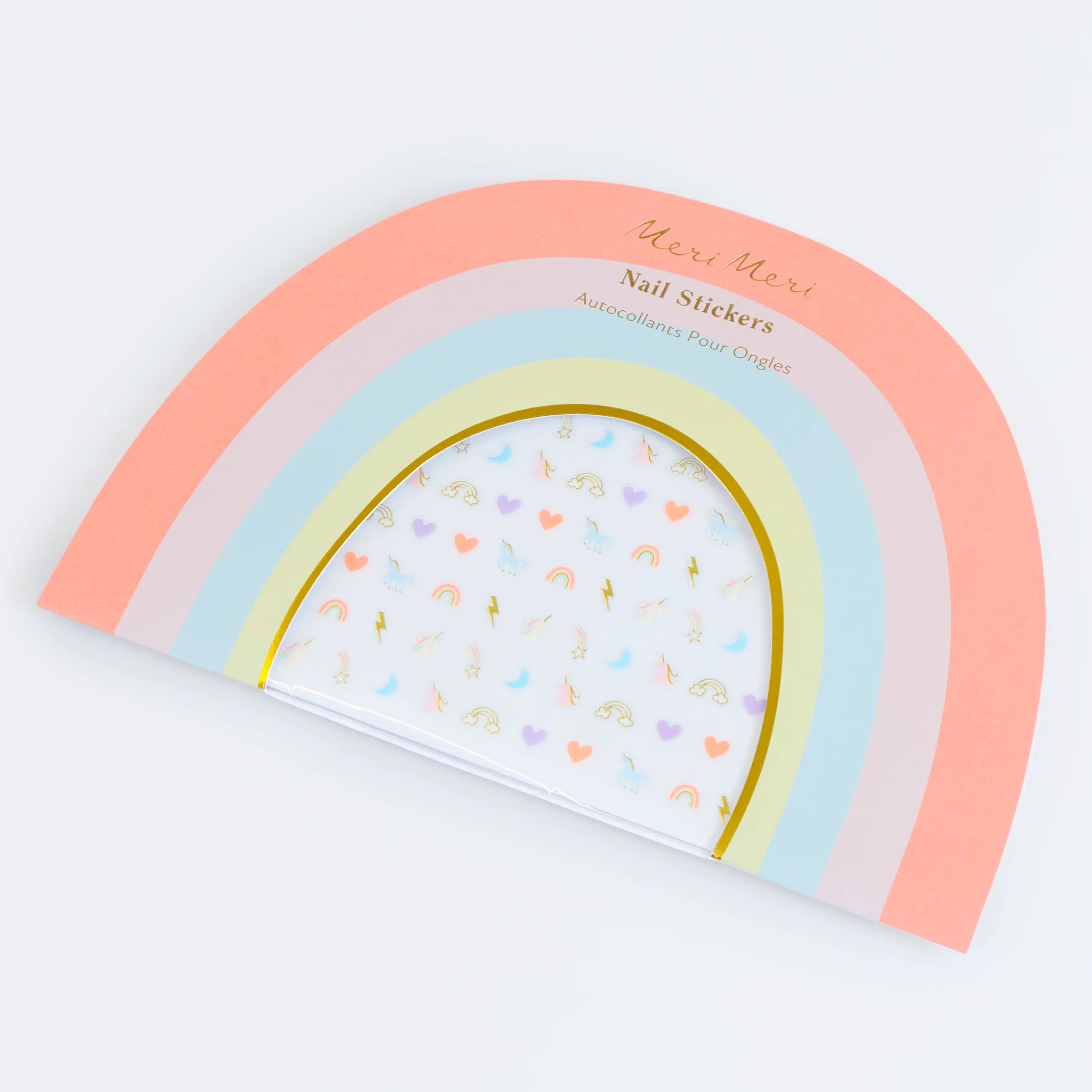 Rainbow Unicorn Nail Stickers (x 200)
