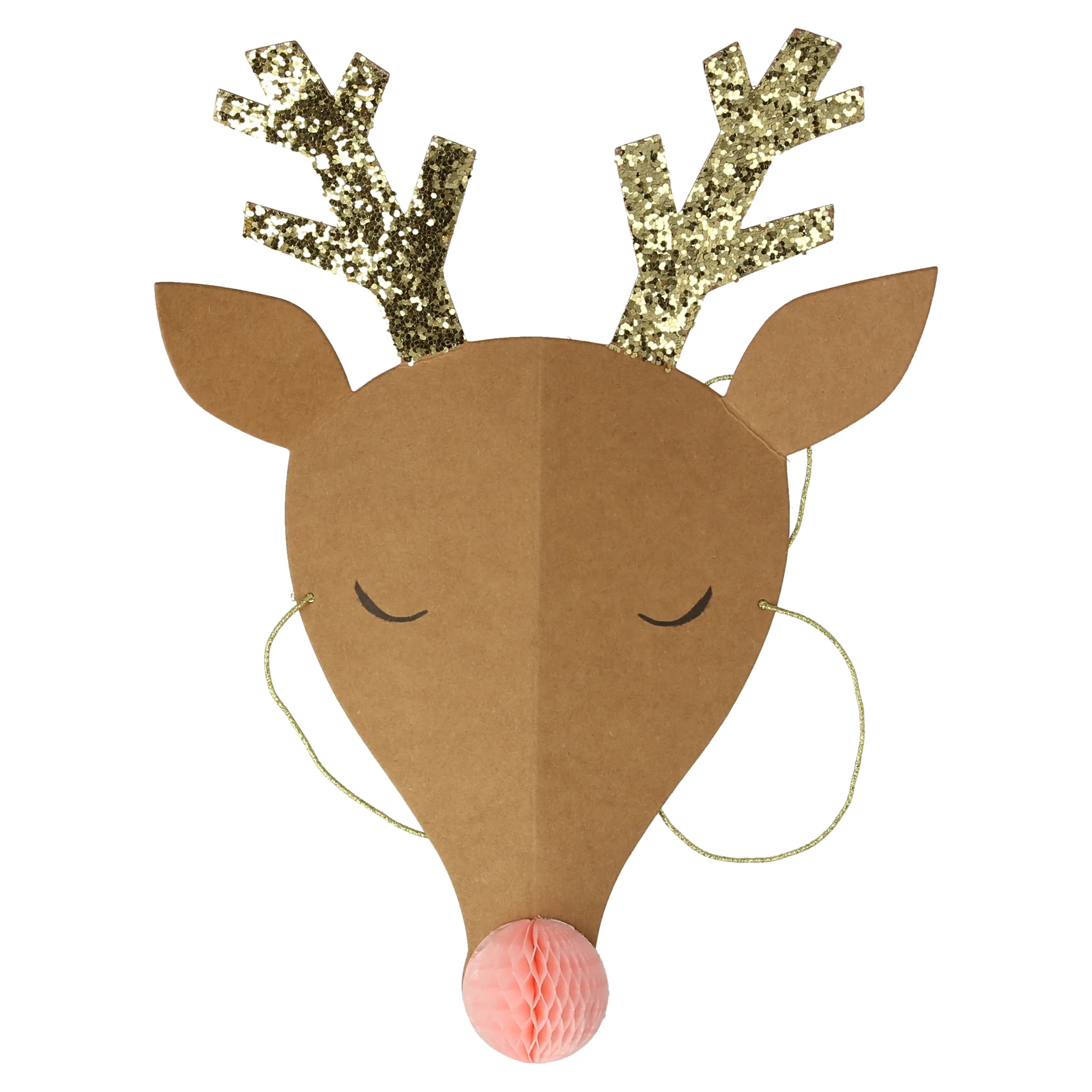 Reindeer Party Hats (x 6) - Image 5