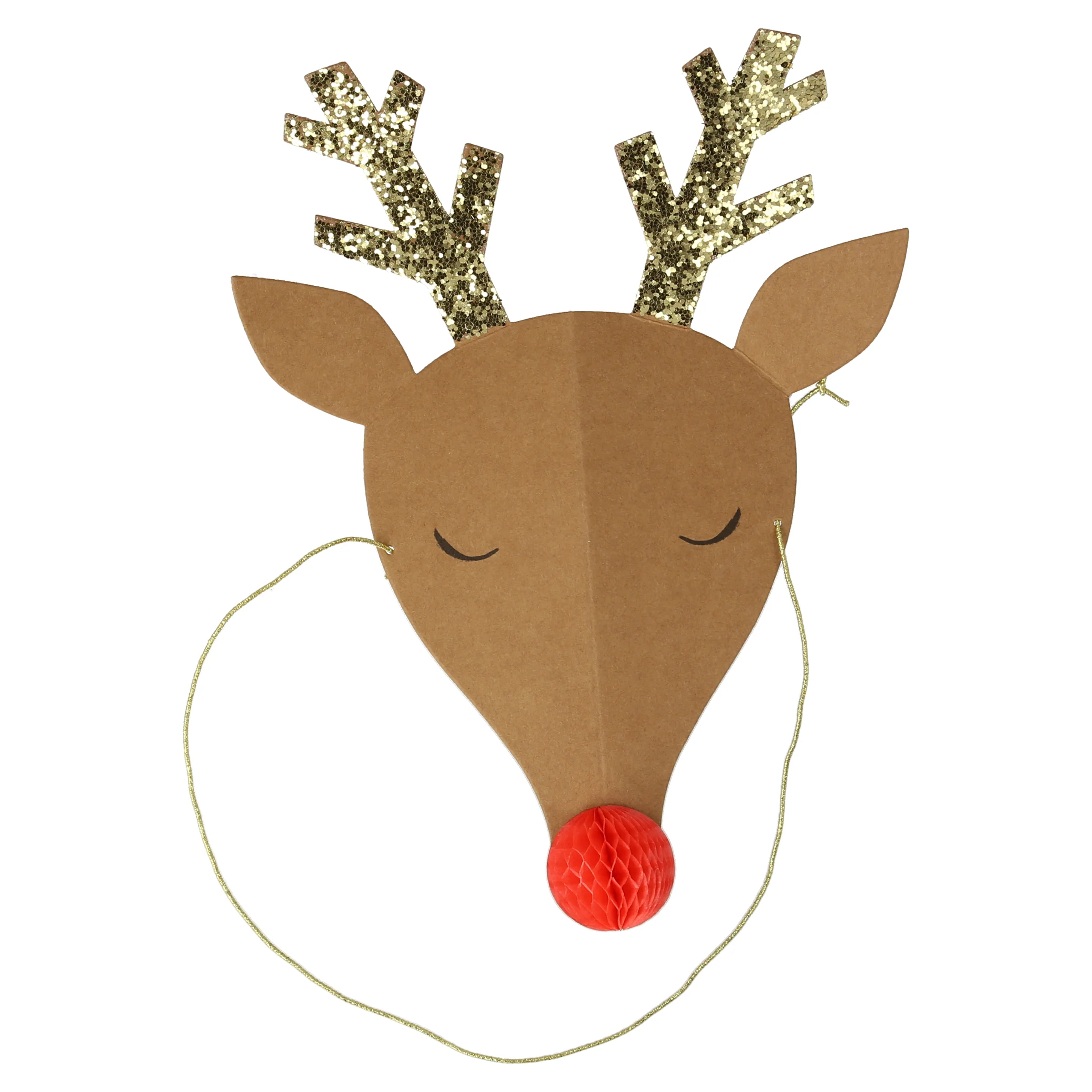 Reindeer Party Hats (x 6) - Image 6
