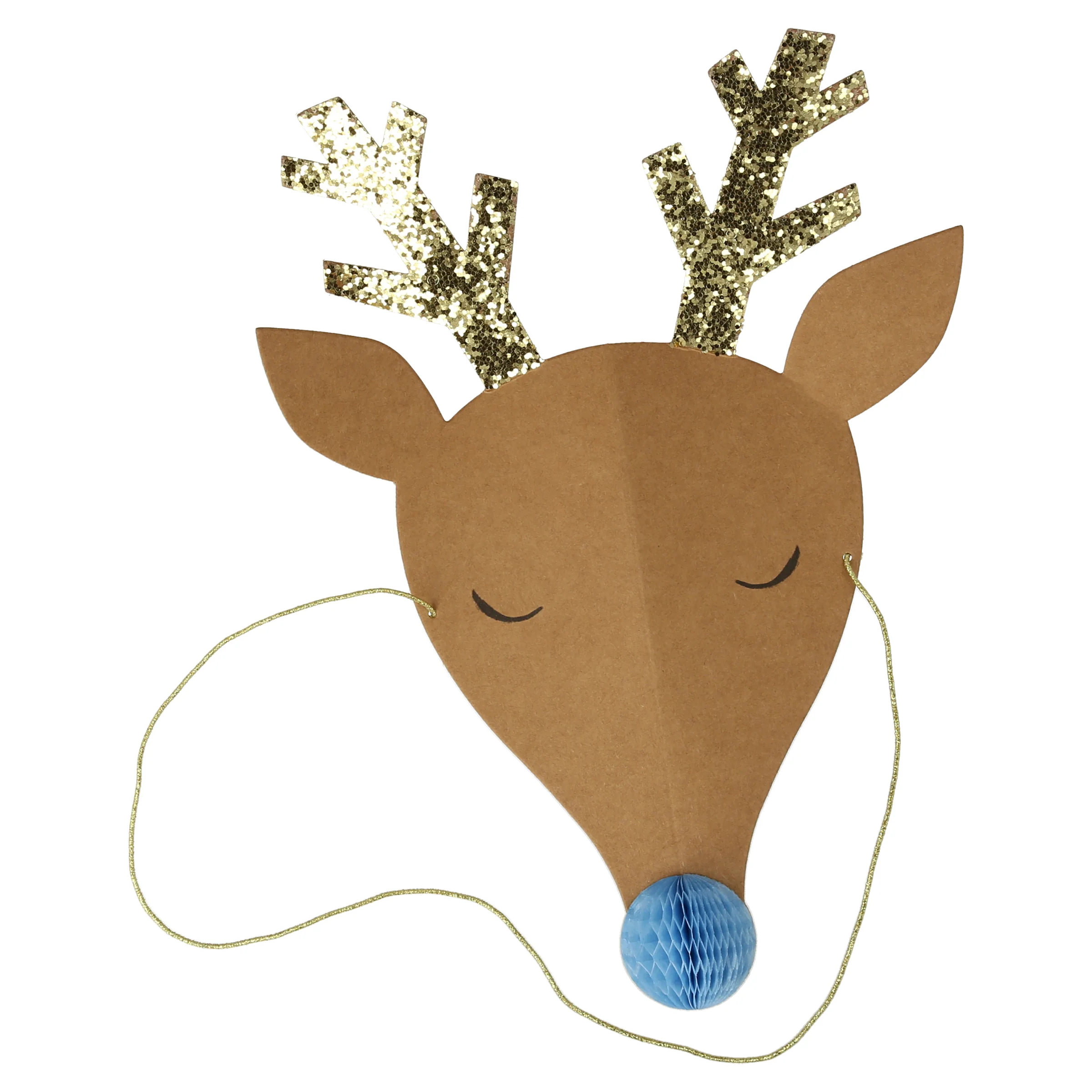 Reindeer Party Hats (x 6) - Image 7