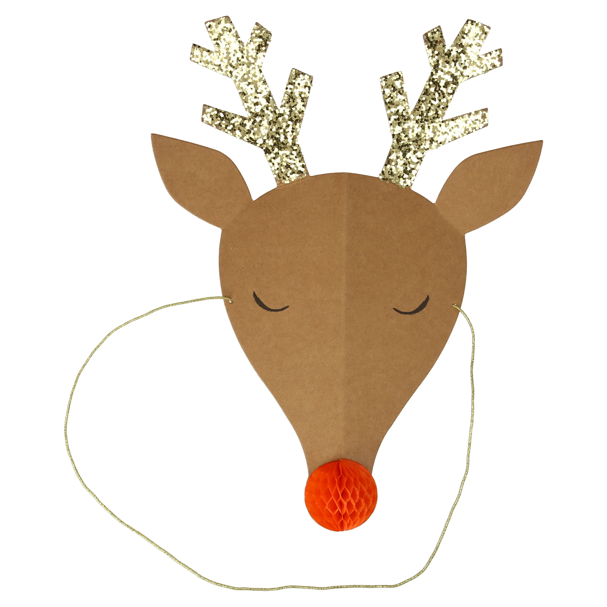 Reindeer Party Hats (x 6) - Image 9
