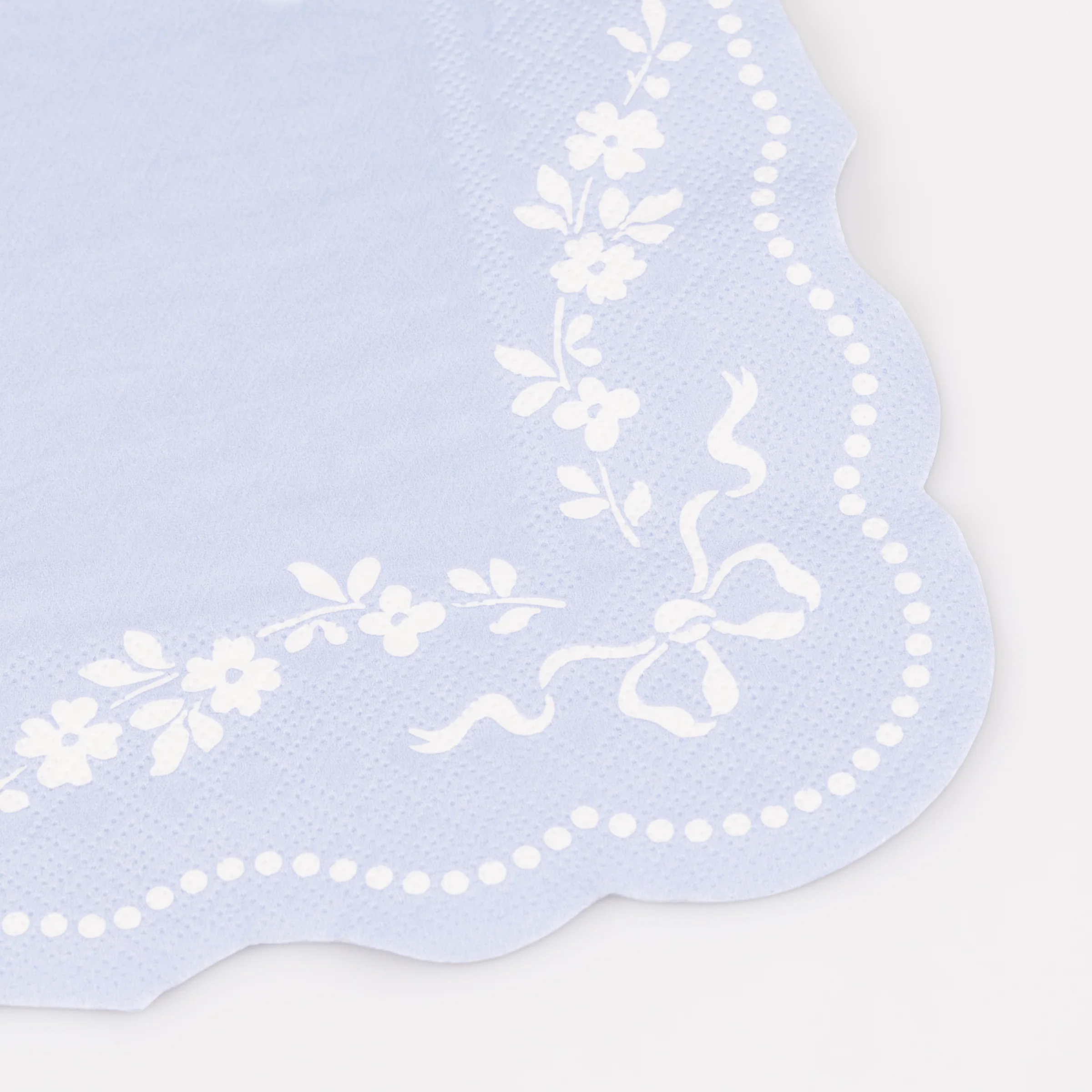 Rococo Blue Large Napkins (x 16) - Image 2