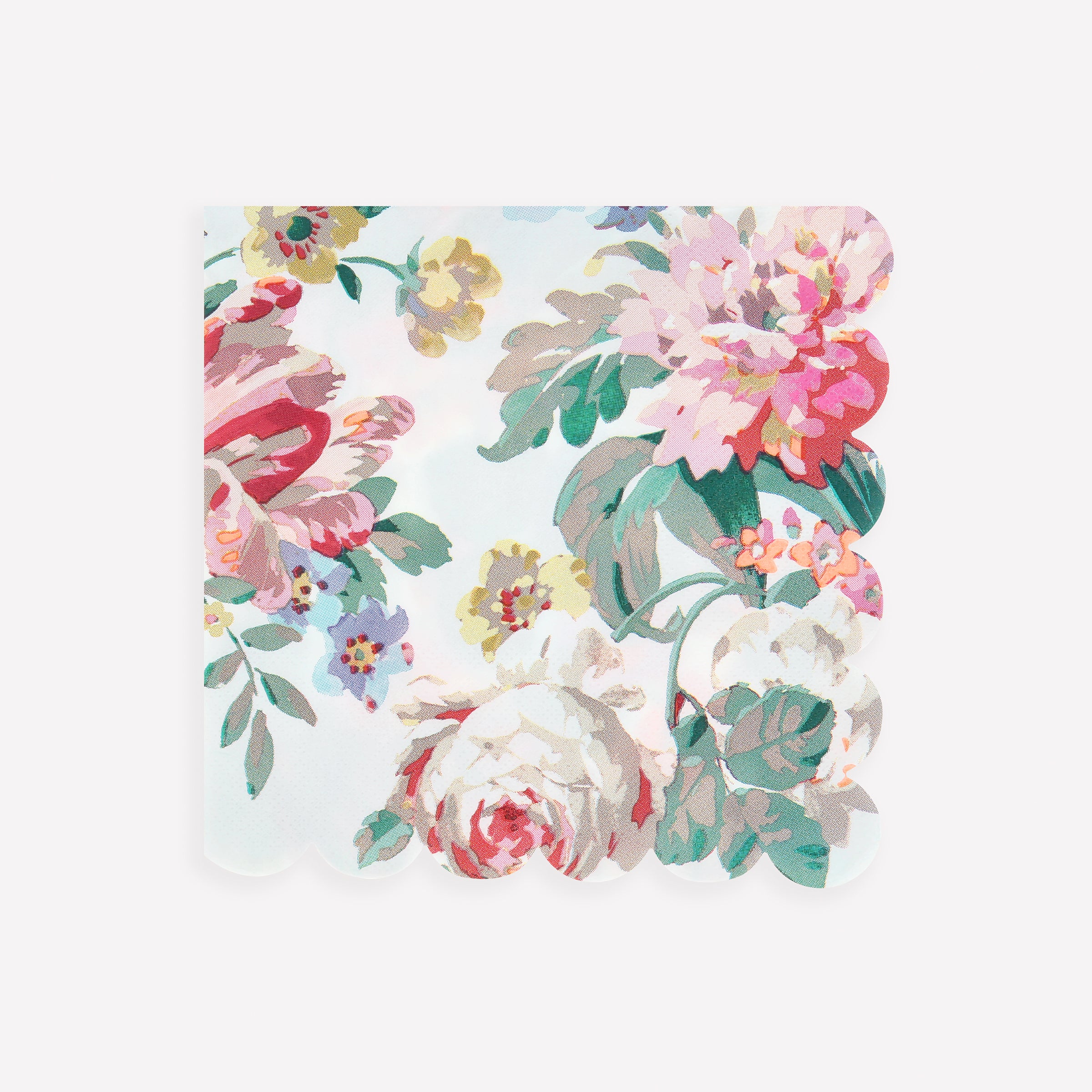 Rococo Floral Large Napkins (x 16)