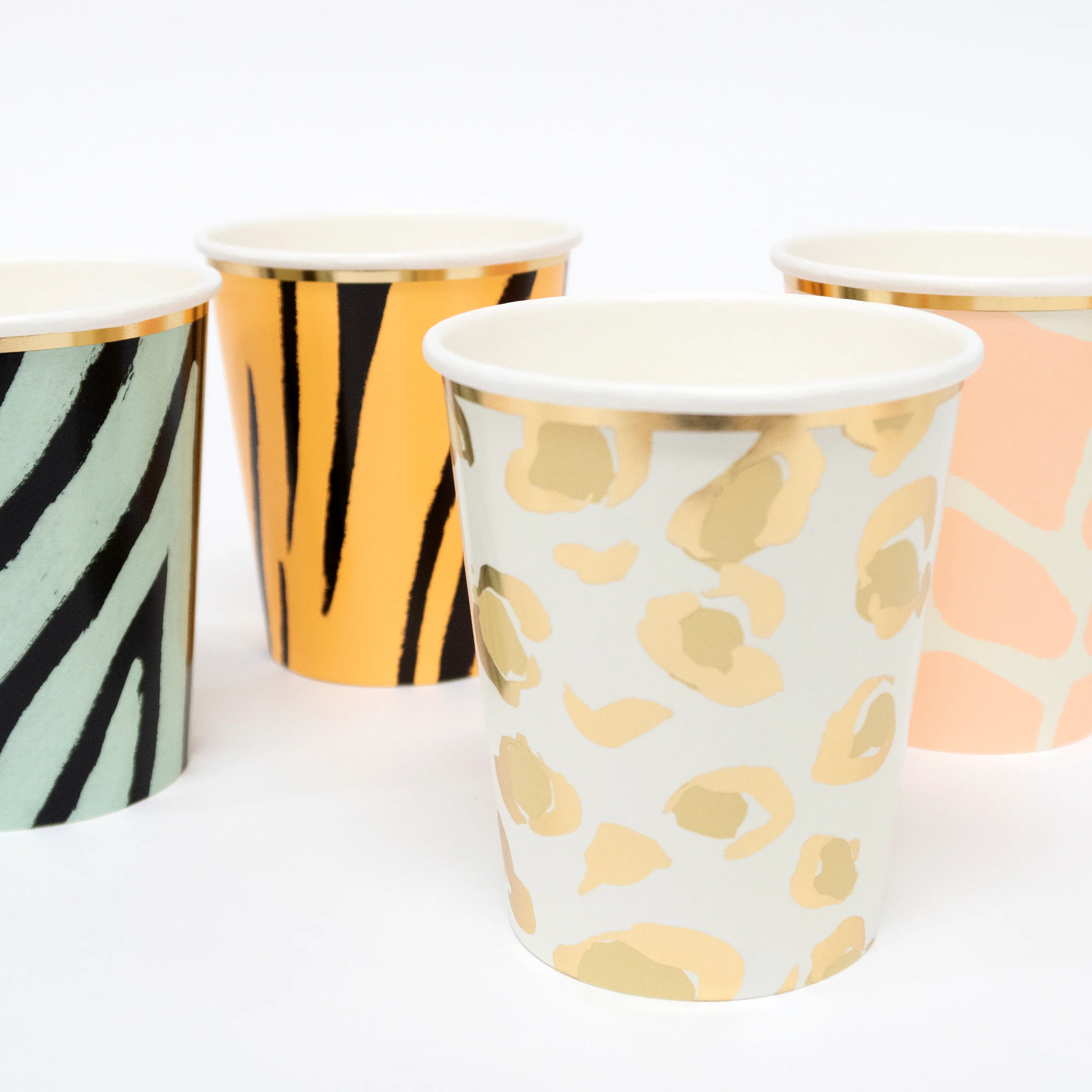 Safari Animal Print Party Cups (x 8) - Image 2