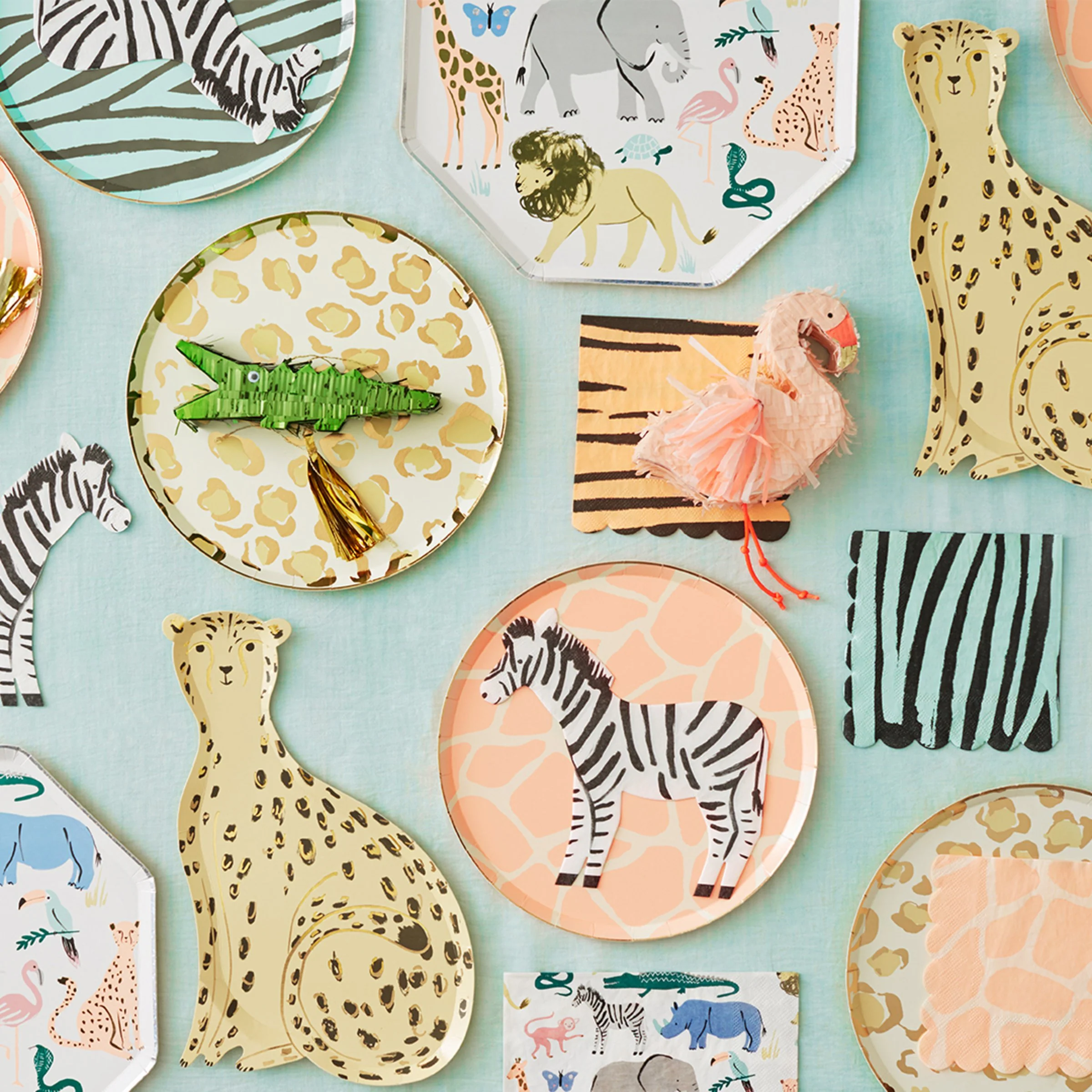 Safari Animal Print Small Napkins (x 16) - Image 7