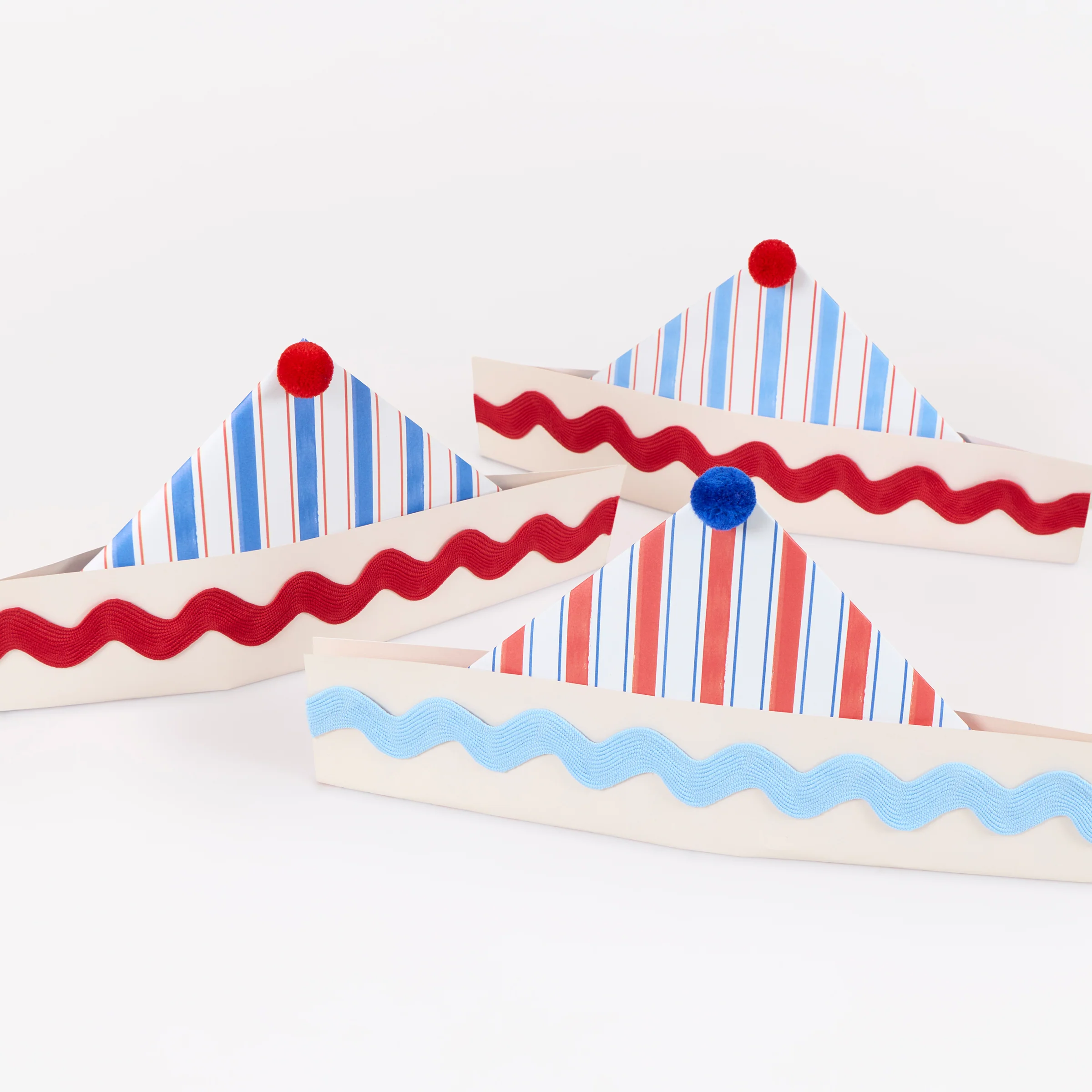 Sailor Party Hats (x 8)