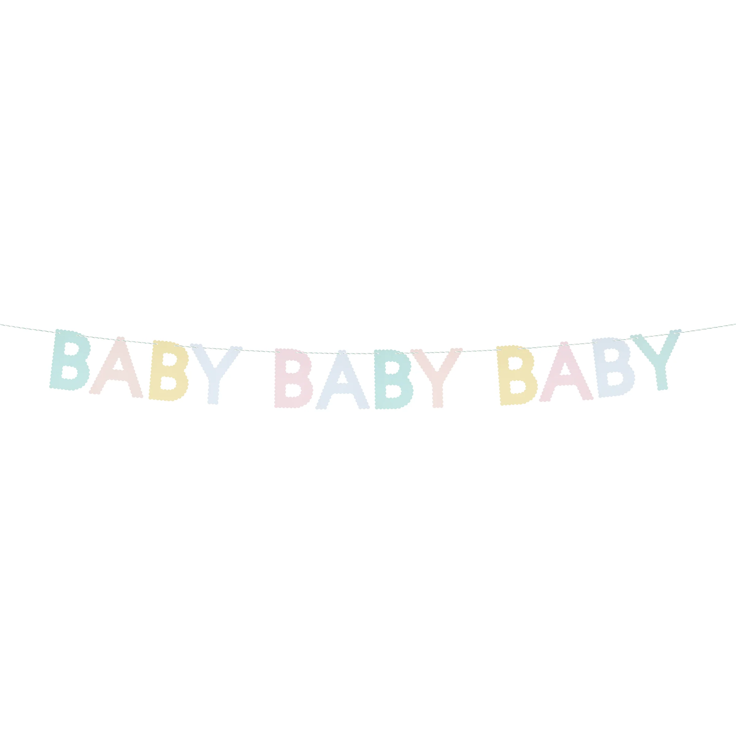 Scallop Edge Baby Garland - Image 3