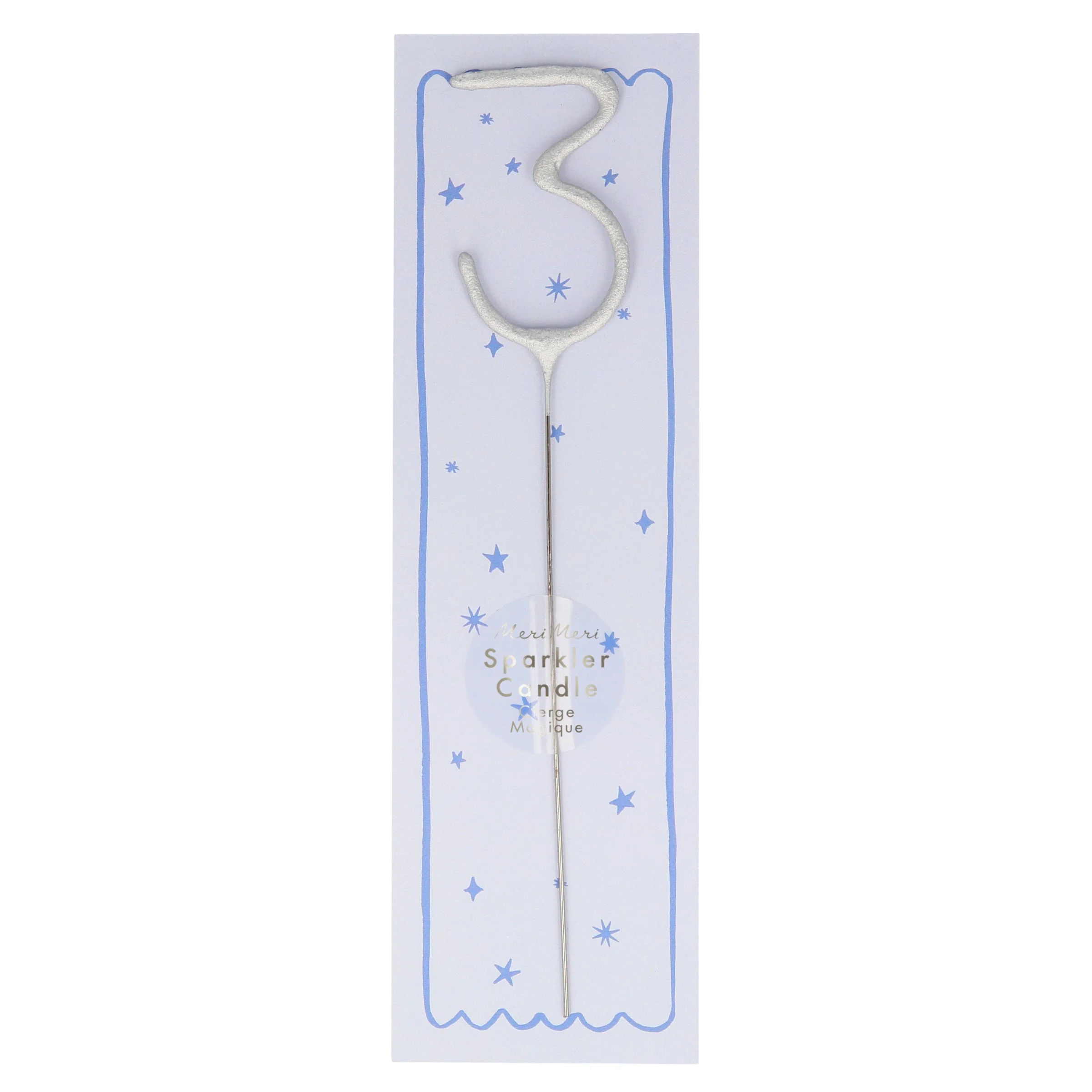 Silver Sparkler Numbers 0 to 9 Candles - Image 8