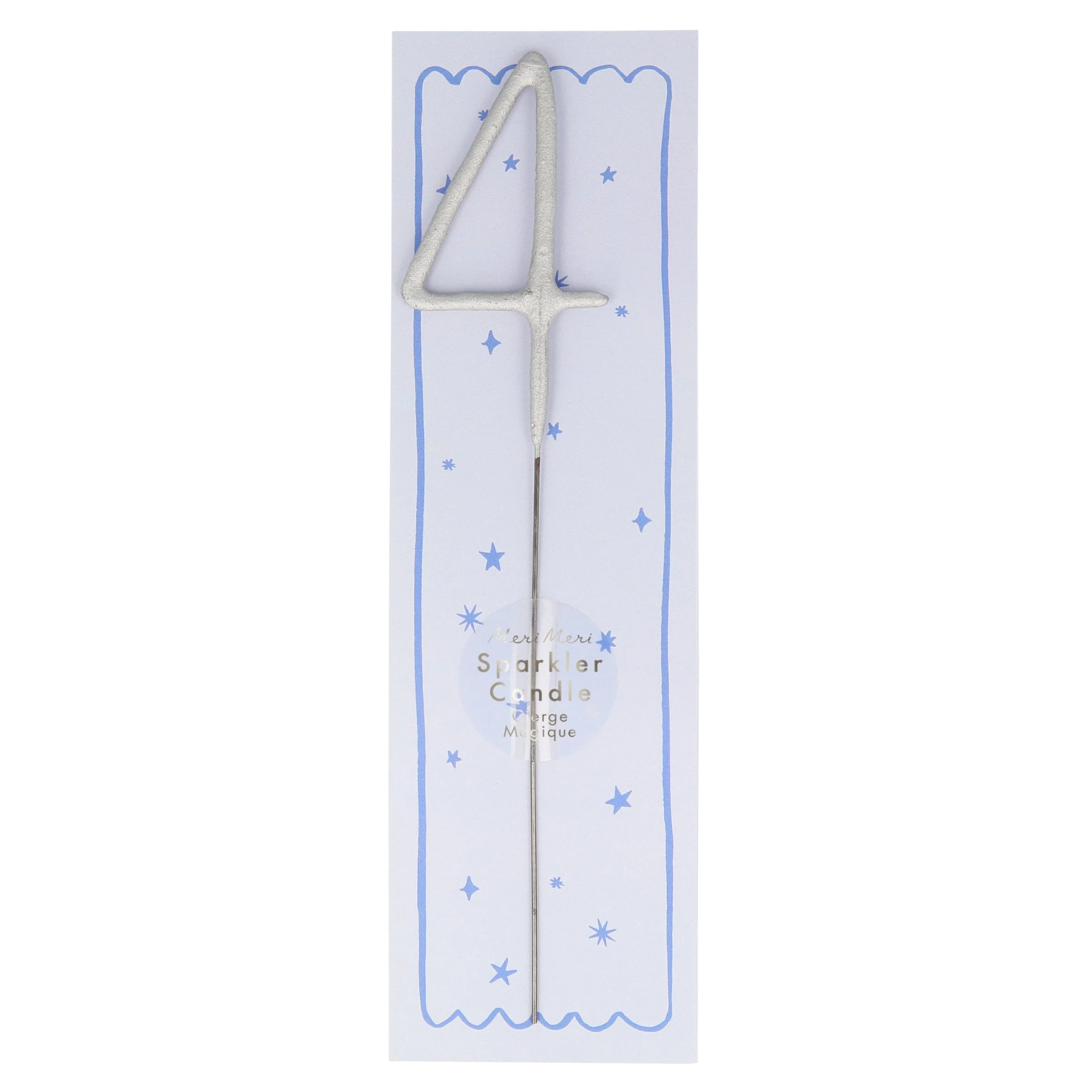 Silver Sparkler Numbers 0 to 9 Candles - Image 9