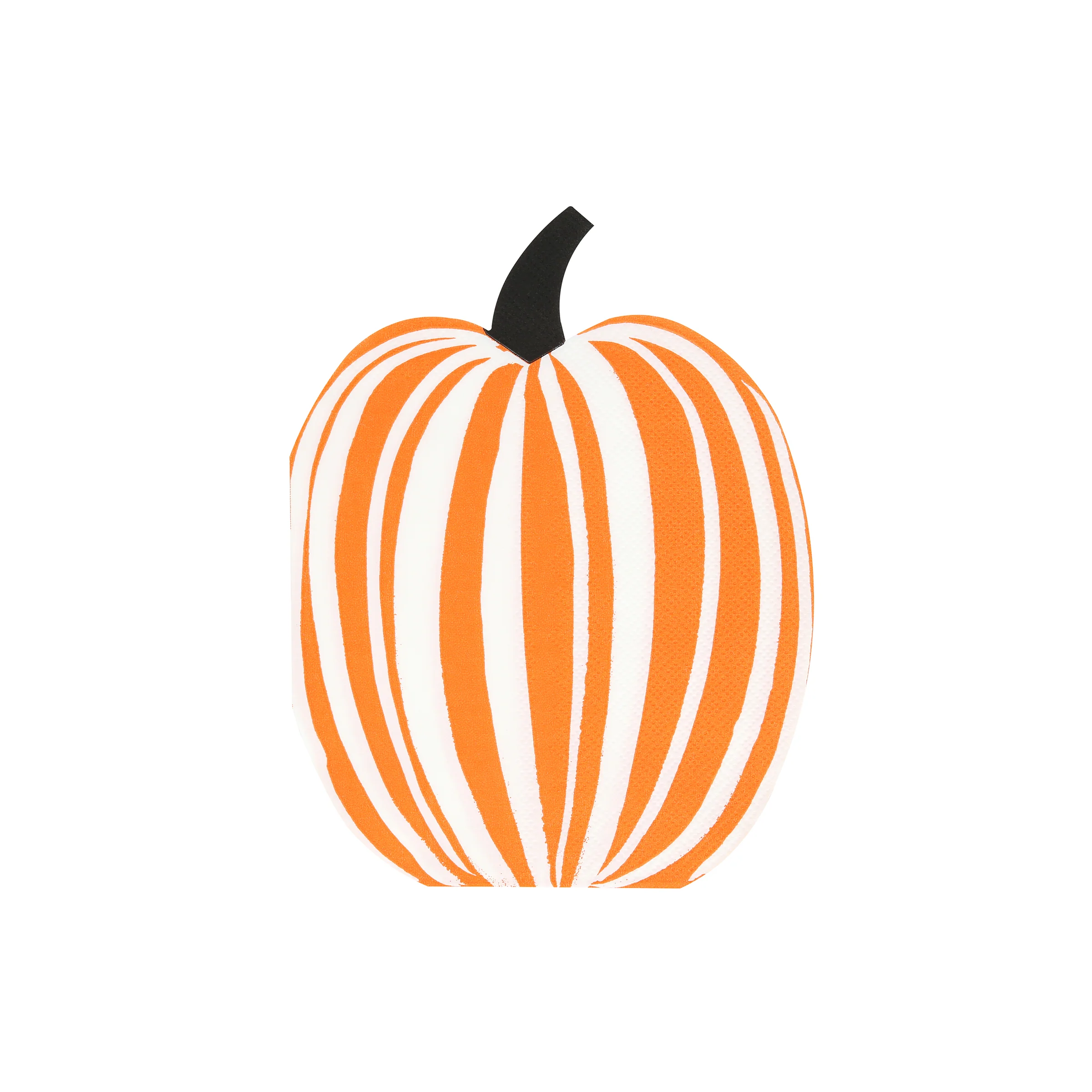 Stripe Pumpkin Napkins (x 16) - Image 4