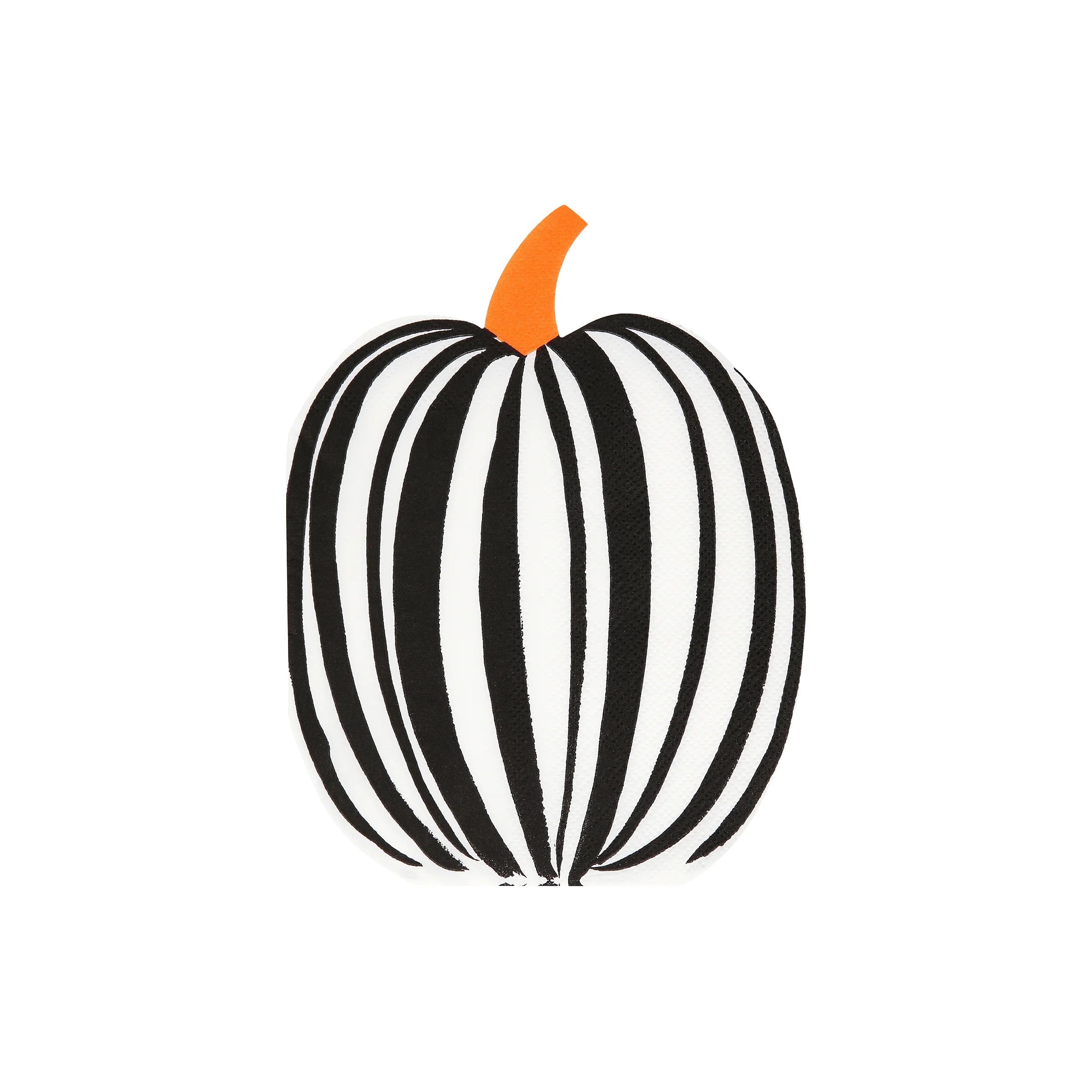 Stripe Pumpkin Napkins (x 16) - Image 5