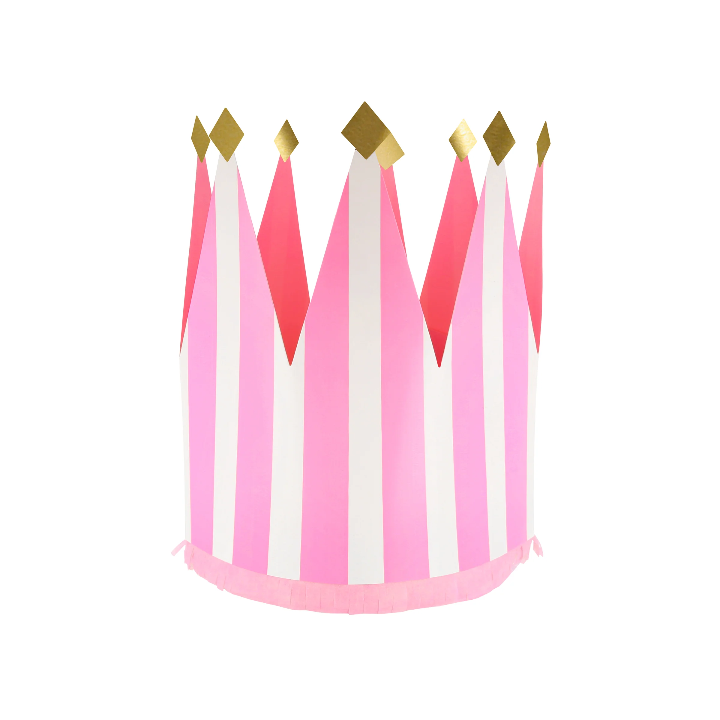 Striped Party Crowns (x 8) - Image 10