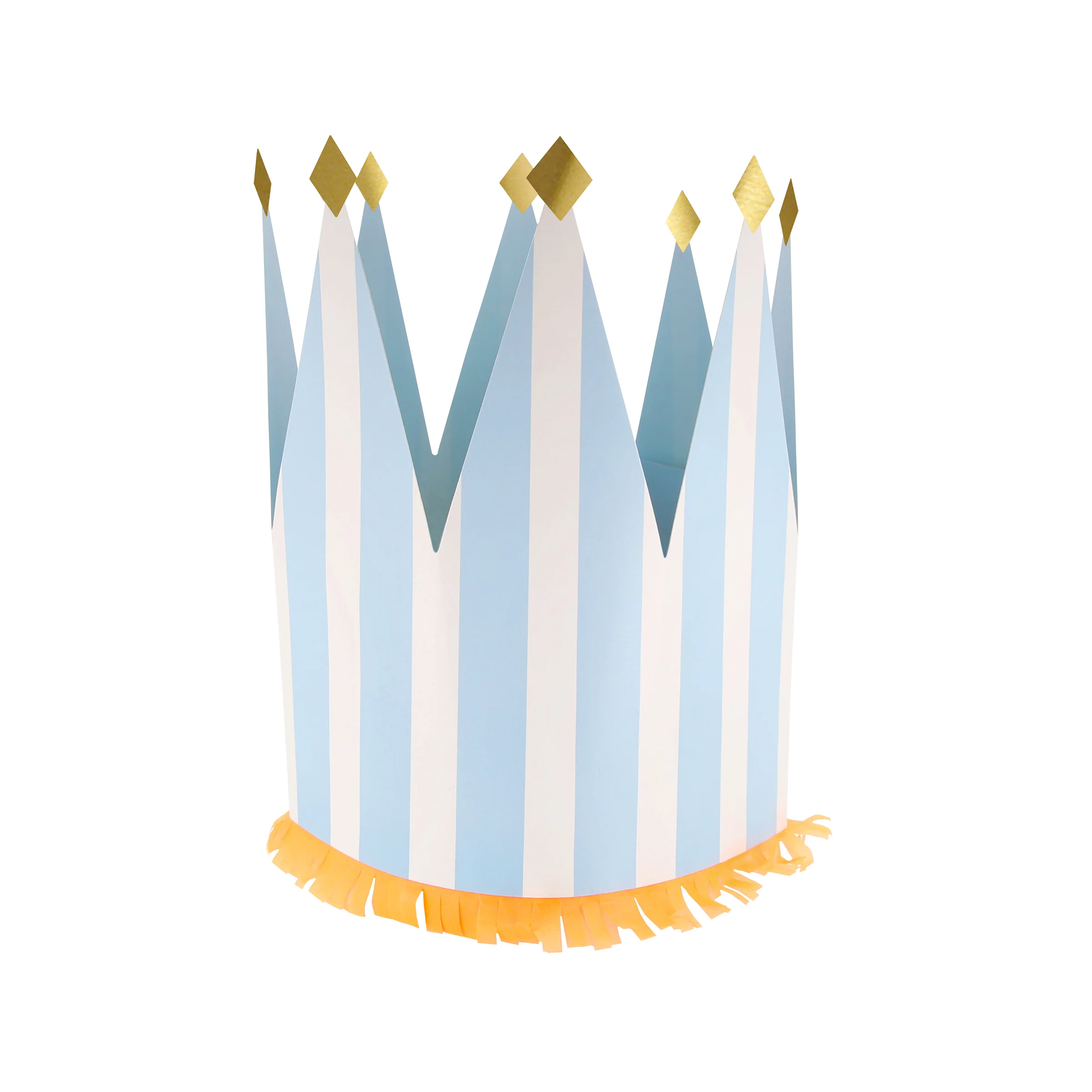 Striped Party Crowns (x 8) - Image 5