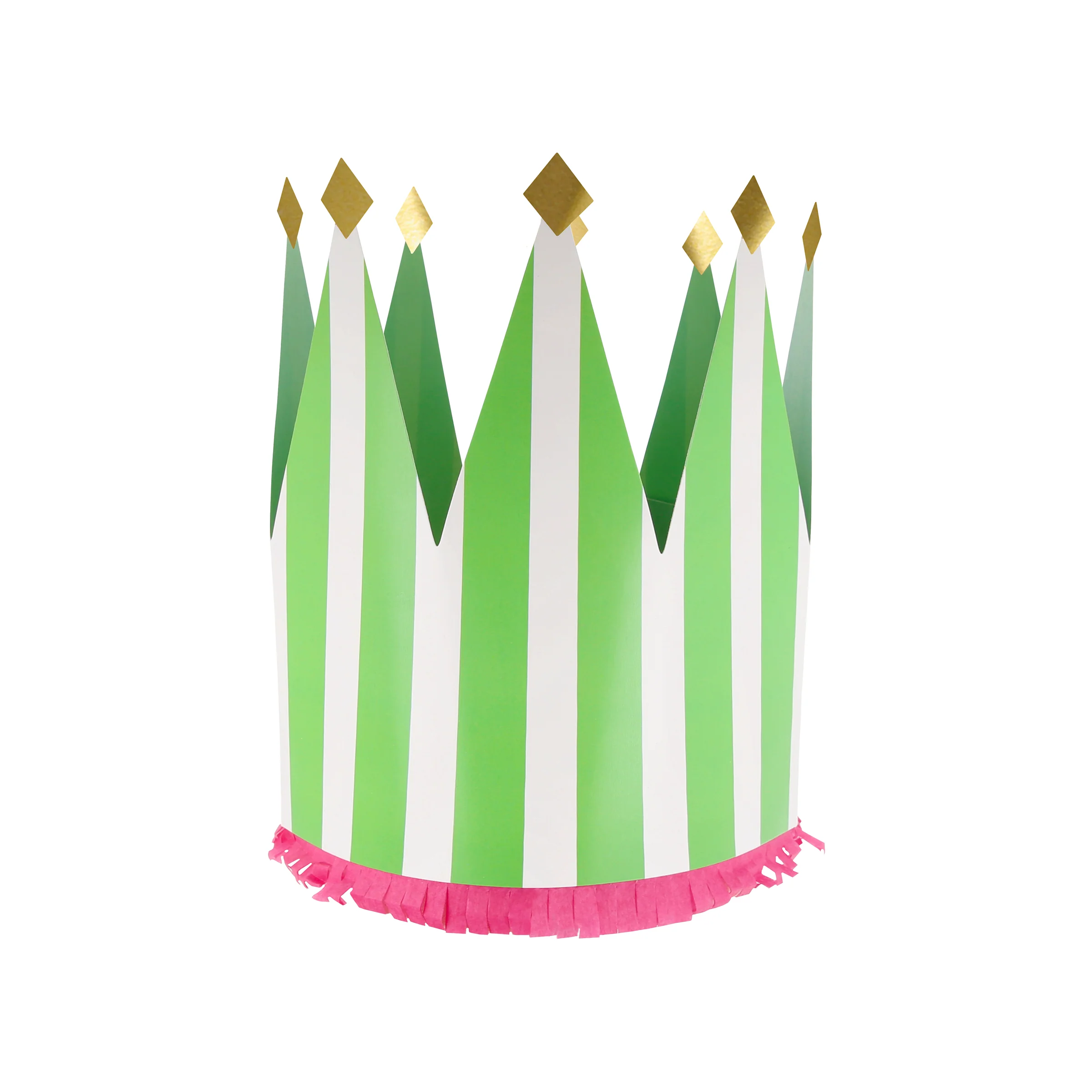 Striped Party Crowns (x 8) - Image 7