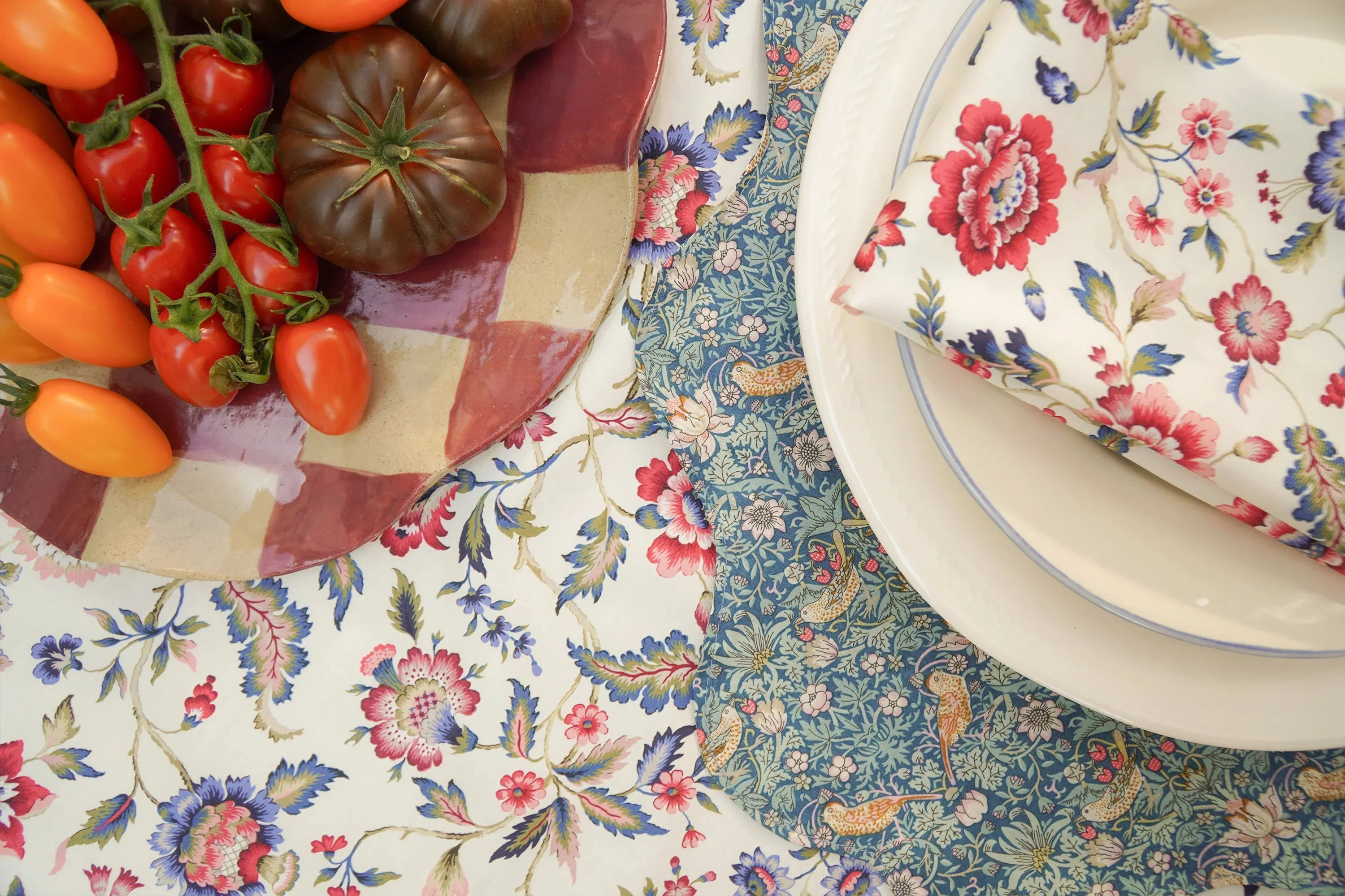 Eva Belle Tablecloth made with Liberty Fabric - Image 7