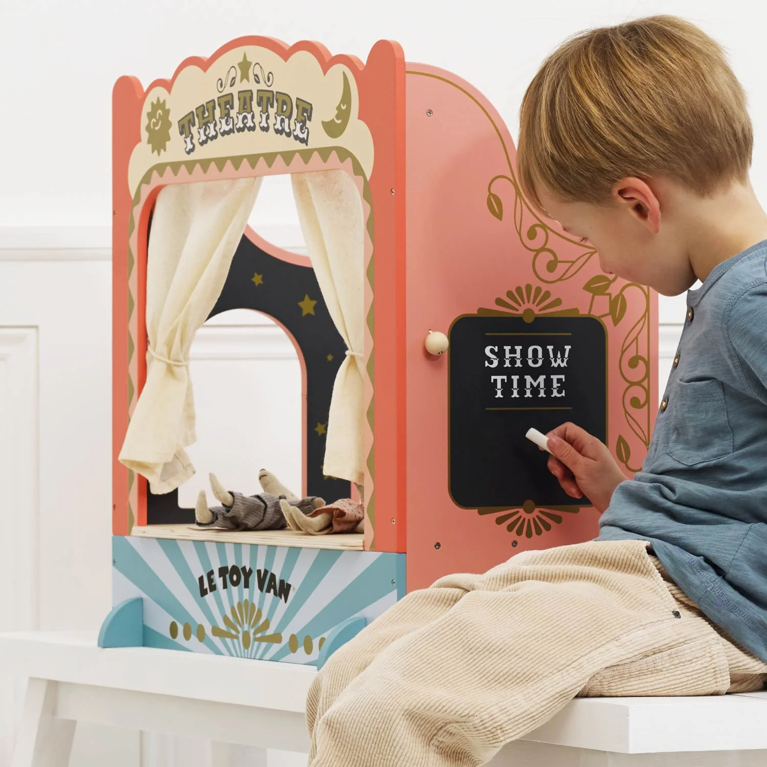 Tabletop Puppet Wooden Theatre - Image 6