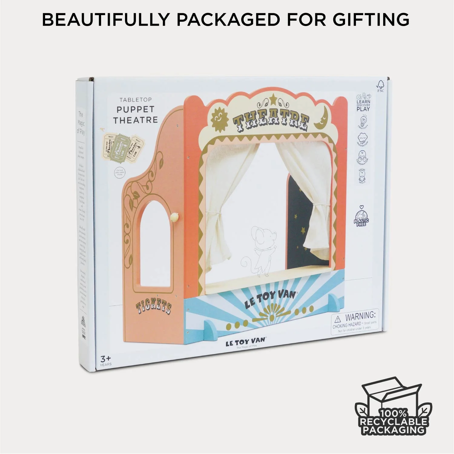 Tabletop Puppet Wooden Theatre - Image 8