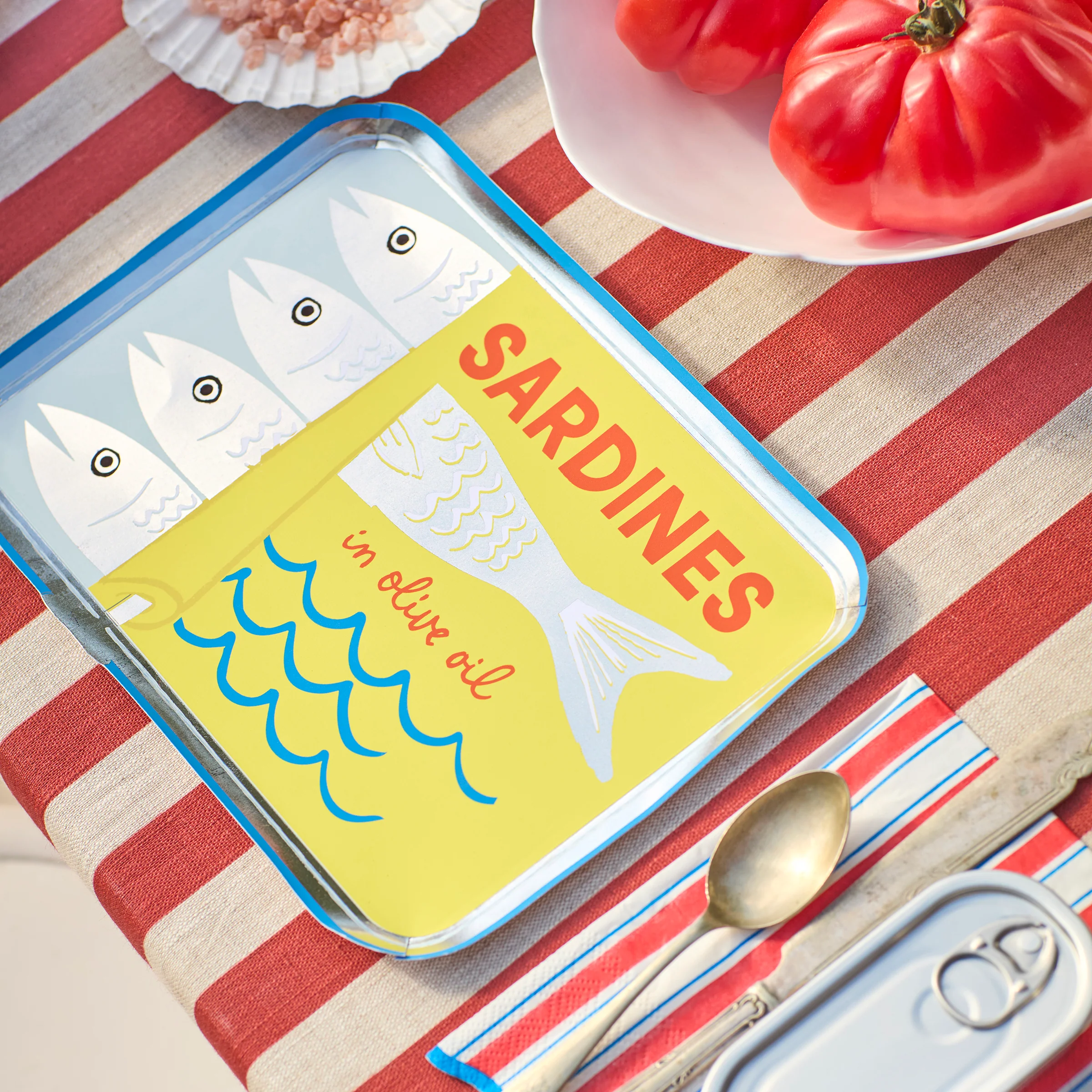 Tinned Sardine Plates (x 8) - Image 2