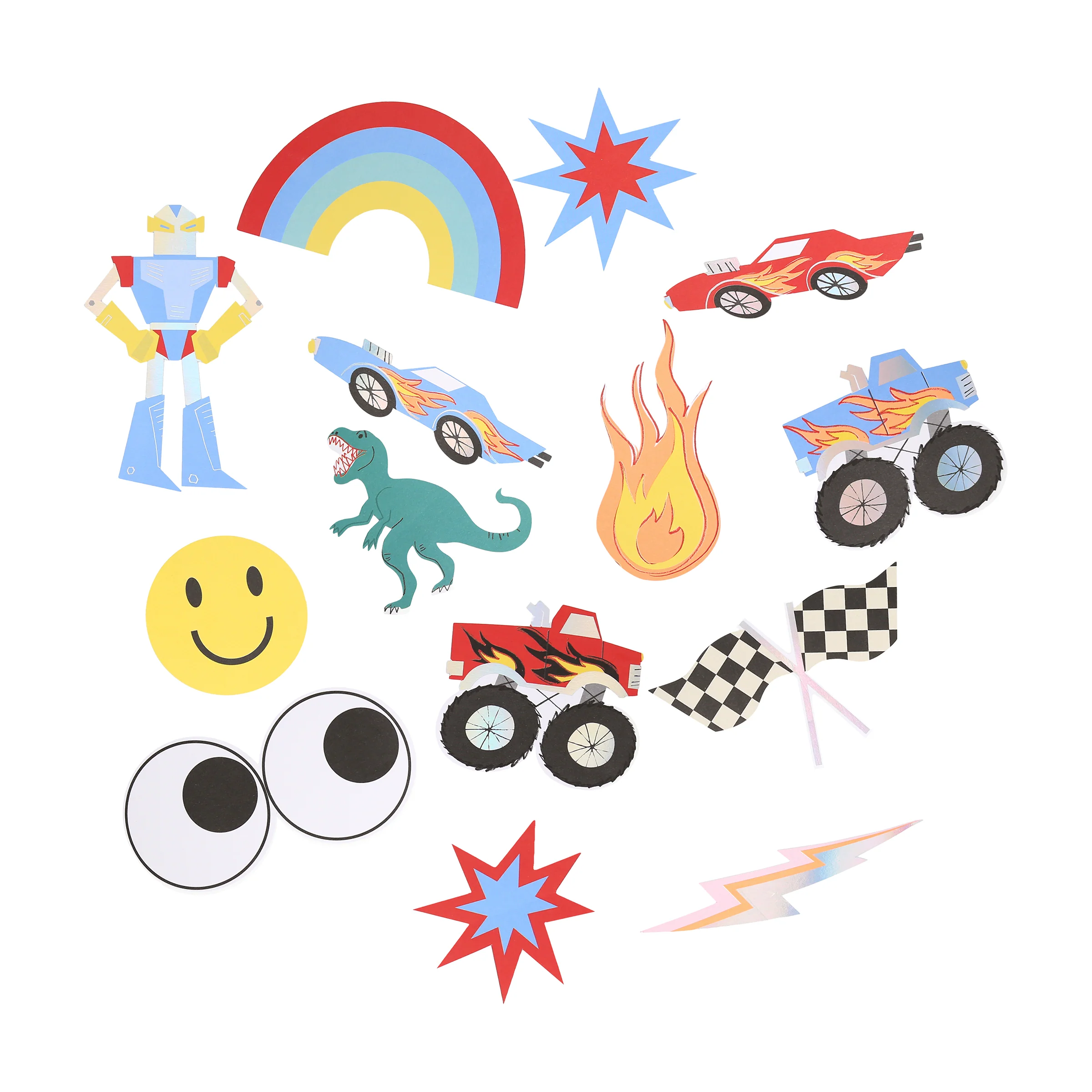 Toybox Icon Shaped Stickers (x 25) - Image 3