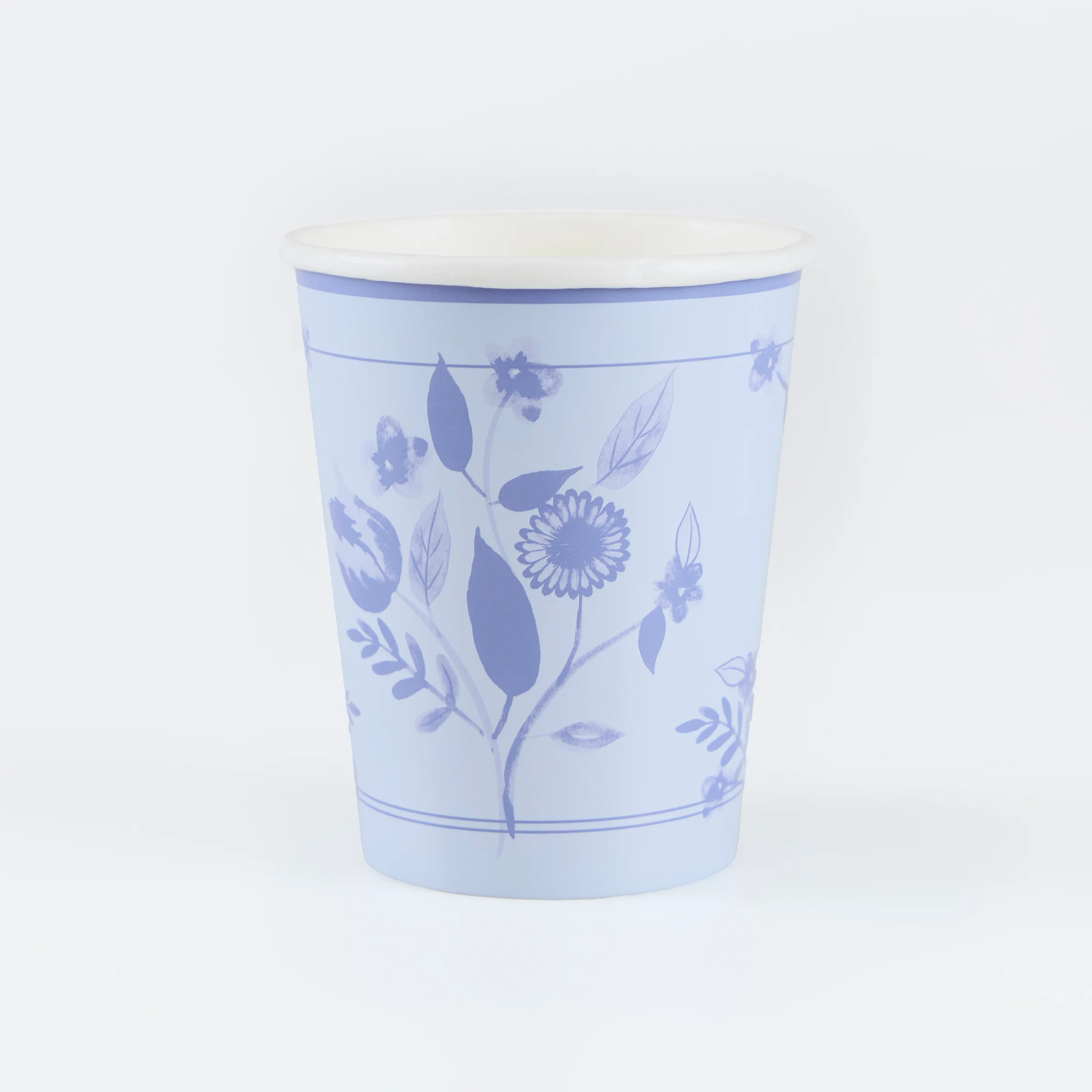 Vintage Botanical Cups (x 8) - Image 4