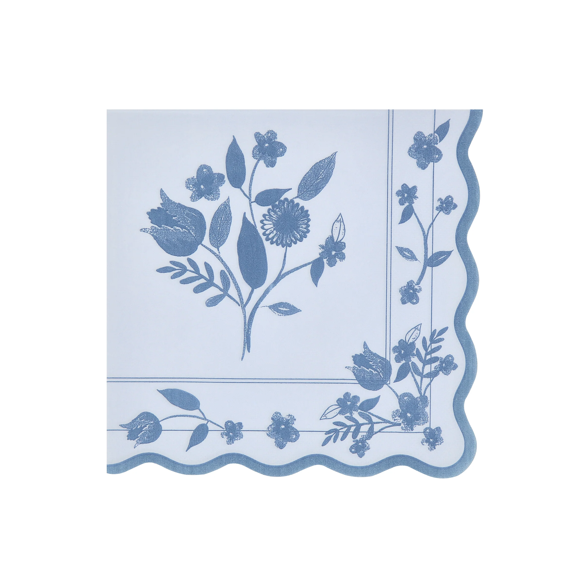 Vintage Botanical Large Napkins (x 16) - Image 5