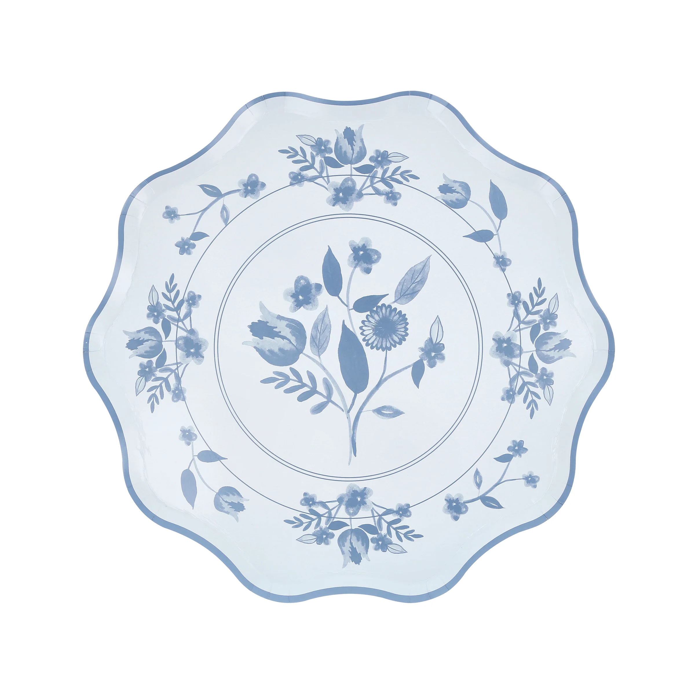 Vintage Botanical Side Plates (x 8) - Image 4