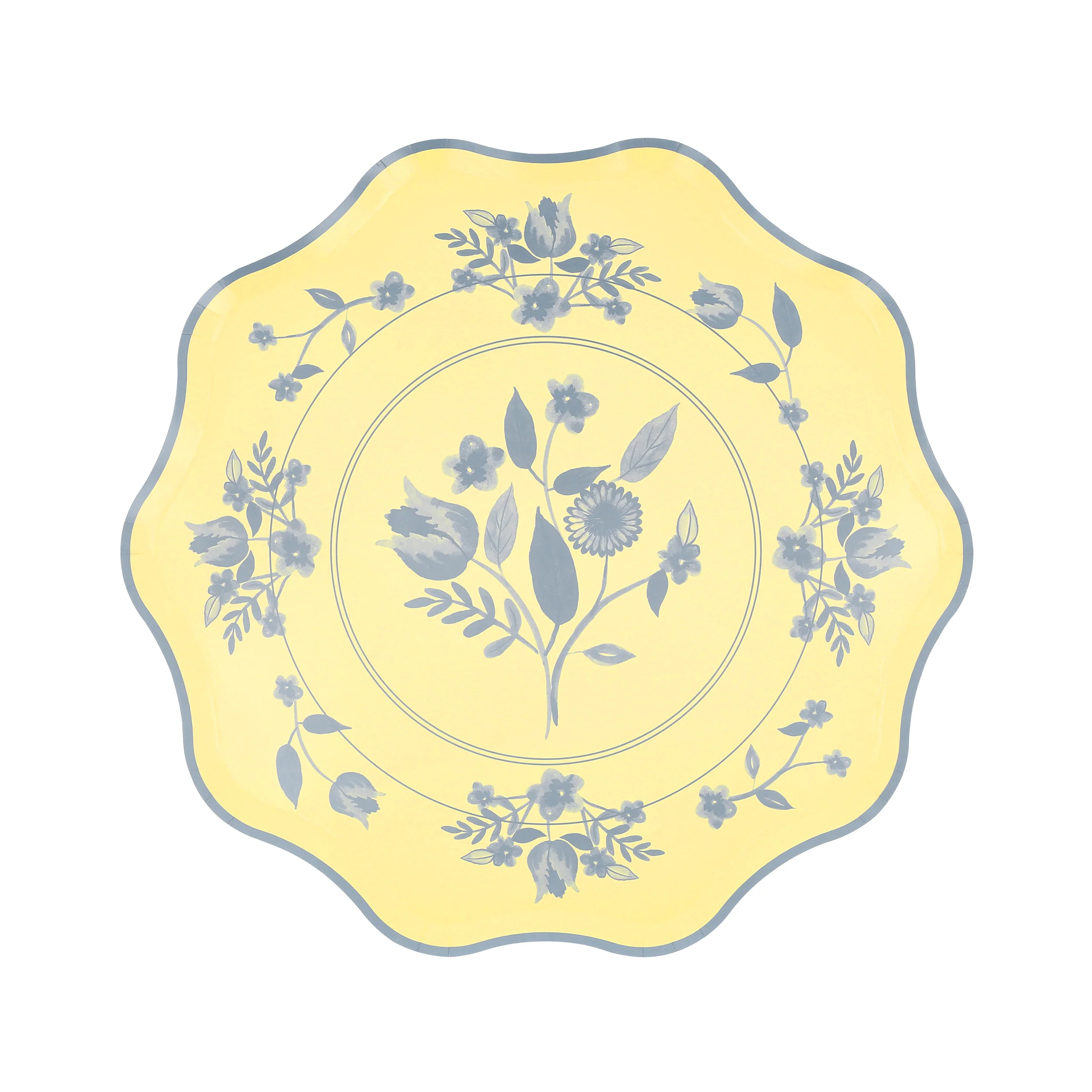 Vintage Botanical Side Plates (x 8) - Image 6